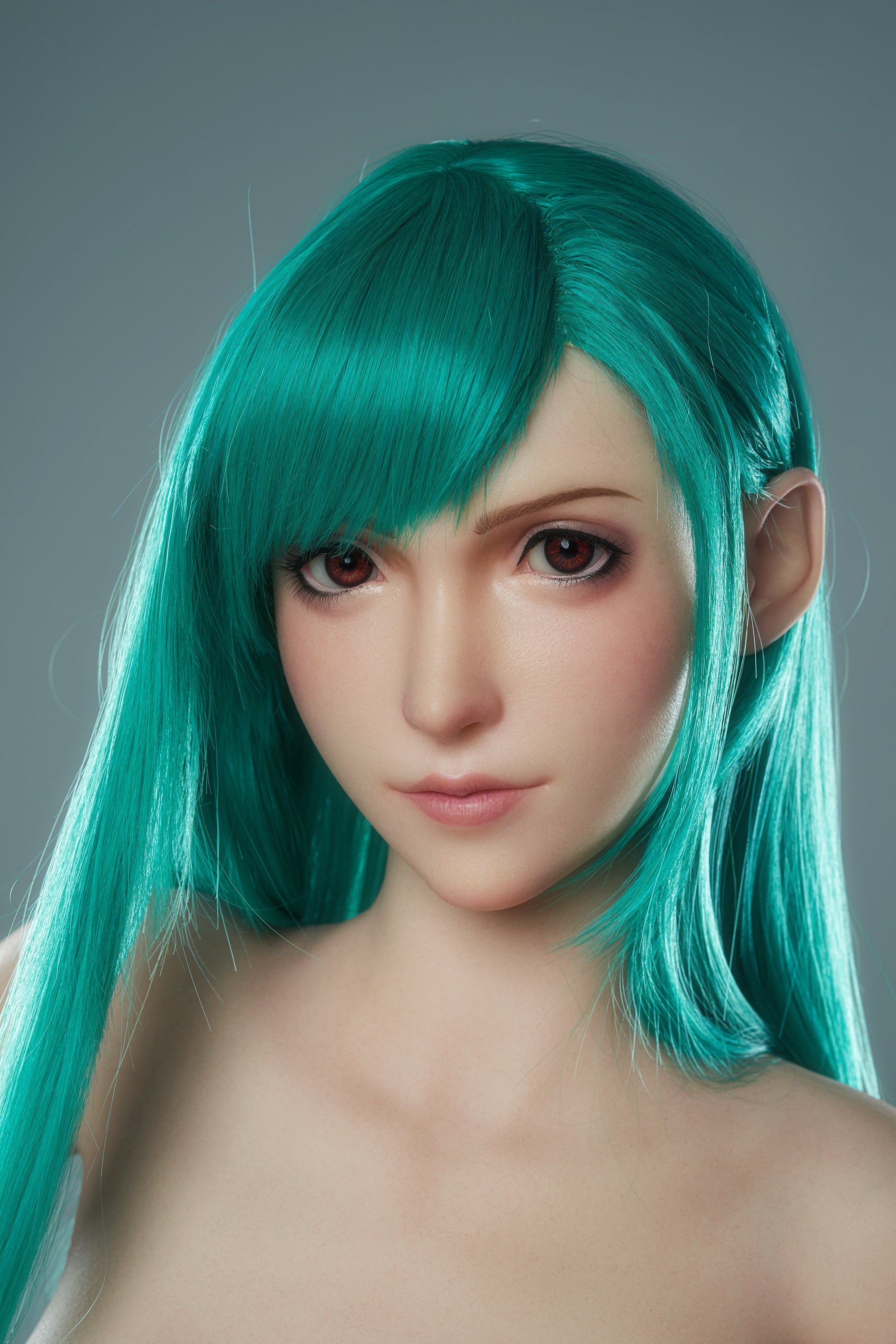 Poupée en silicone Tifa de 167 cm/5'5" avec bonnets D