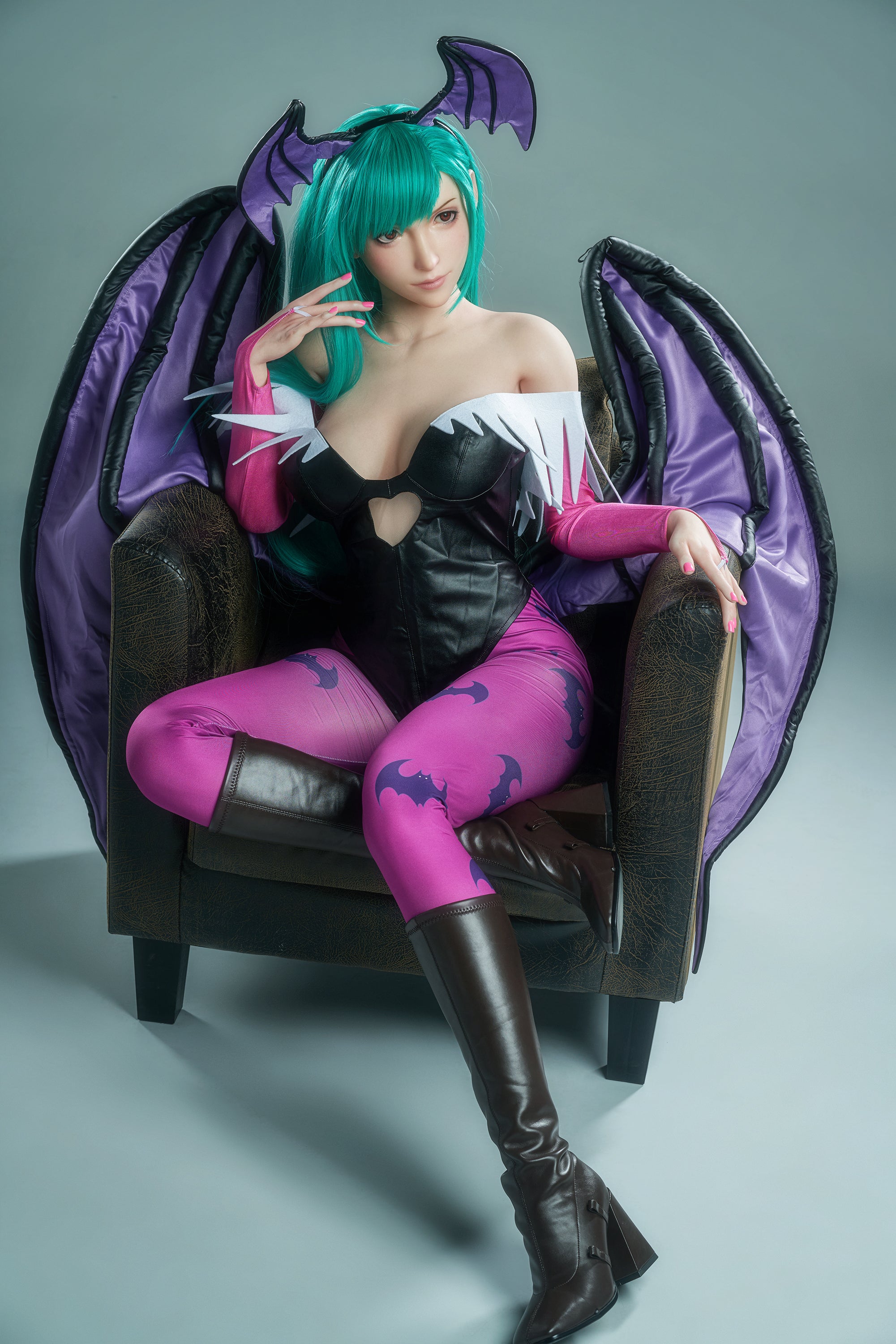 Poupée en silicone Tifa de 167 cm/5'5" avec bonnets D