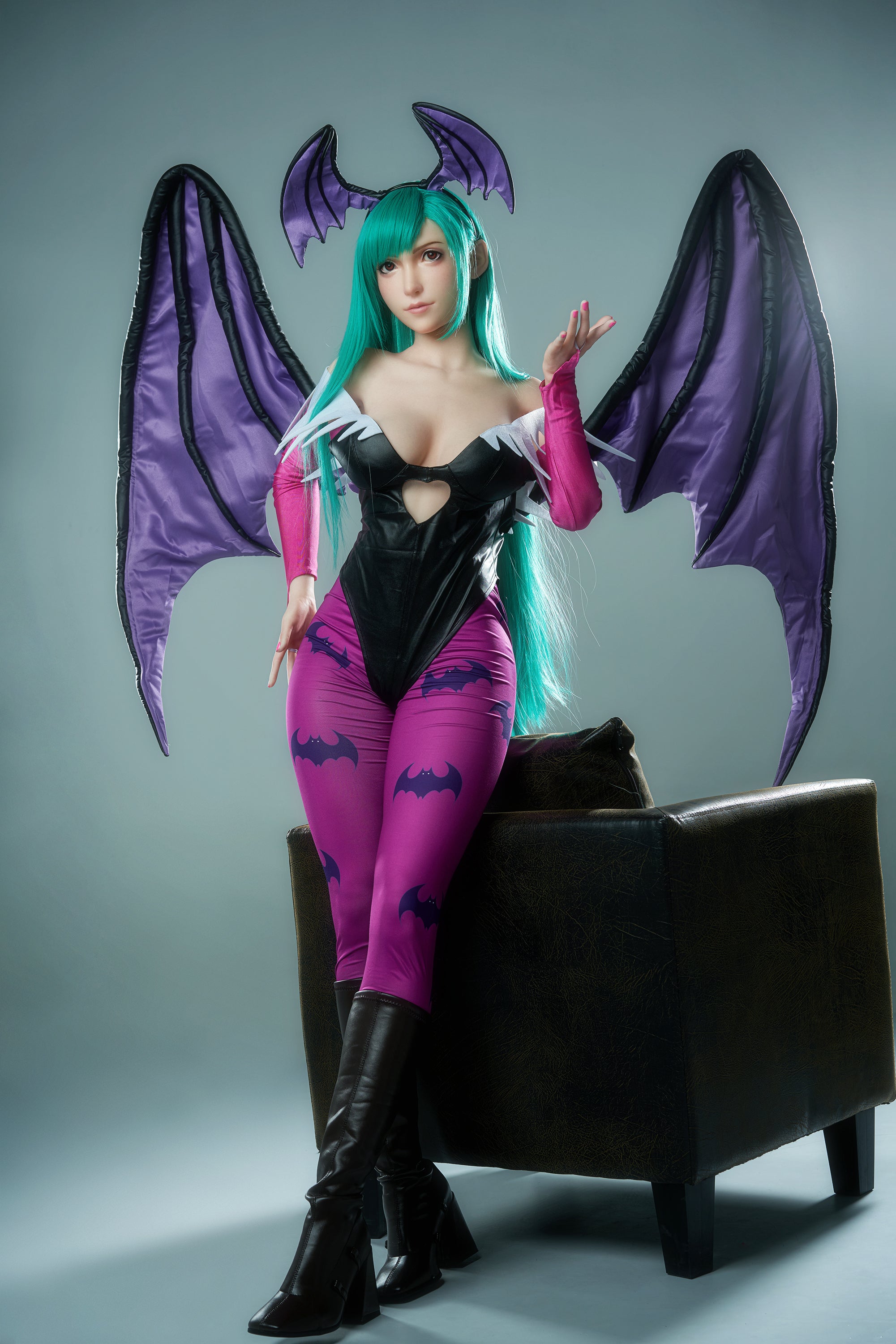Poupée en silicone Tifa de 167 cm/5'5" avec bonnets D