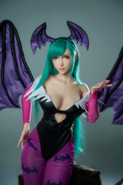 Poupée en silicone Tifa de 167 cm/5'5" avec bonnets D