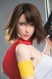 Poupée en silicone Game Lady Yuna 167 cm/5'5" avec bonnets en D