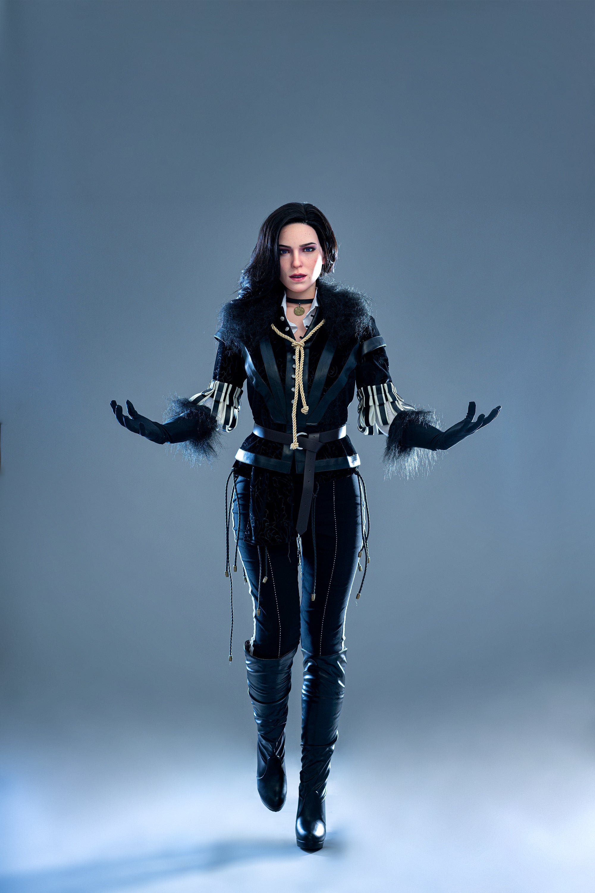 Poupée en silicone Yennefer (jeu vidéo) 168 cm/5'6" bonnet E