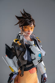 Poupée en silicone Game Lady Tracer 167 cm/5'5" avec bonnets en D
