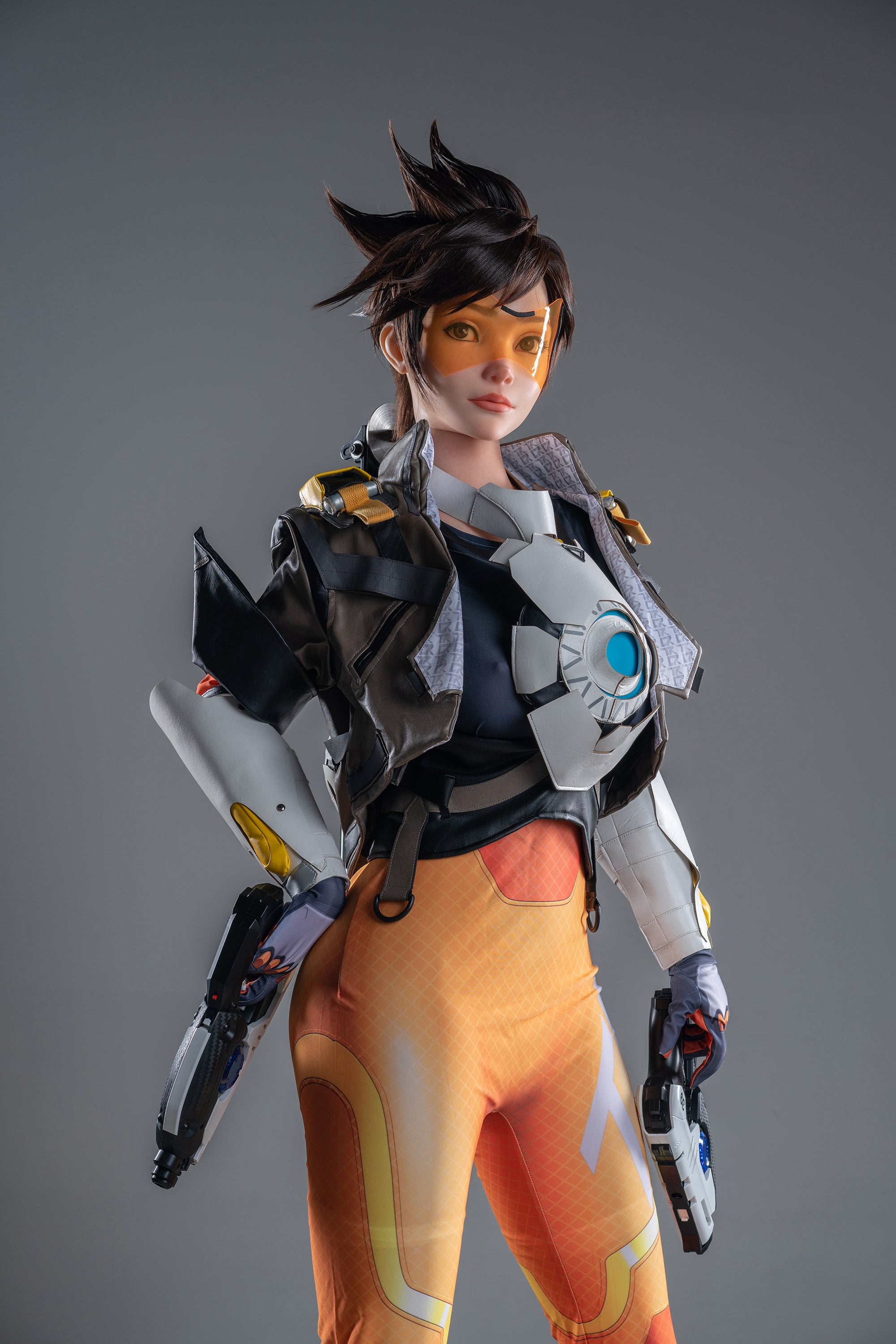 Poupée en silicone Game Lady Tracer 167 cm/5'5" avec bonnets en D