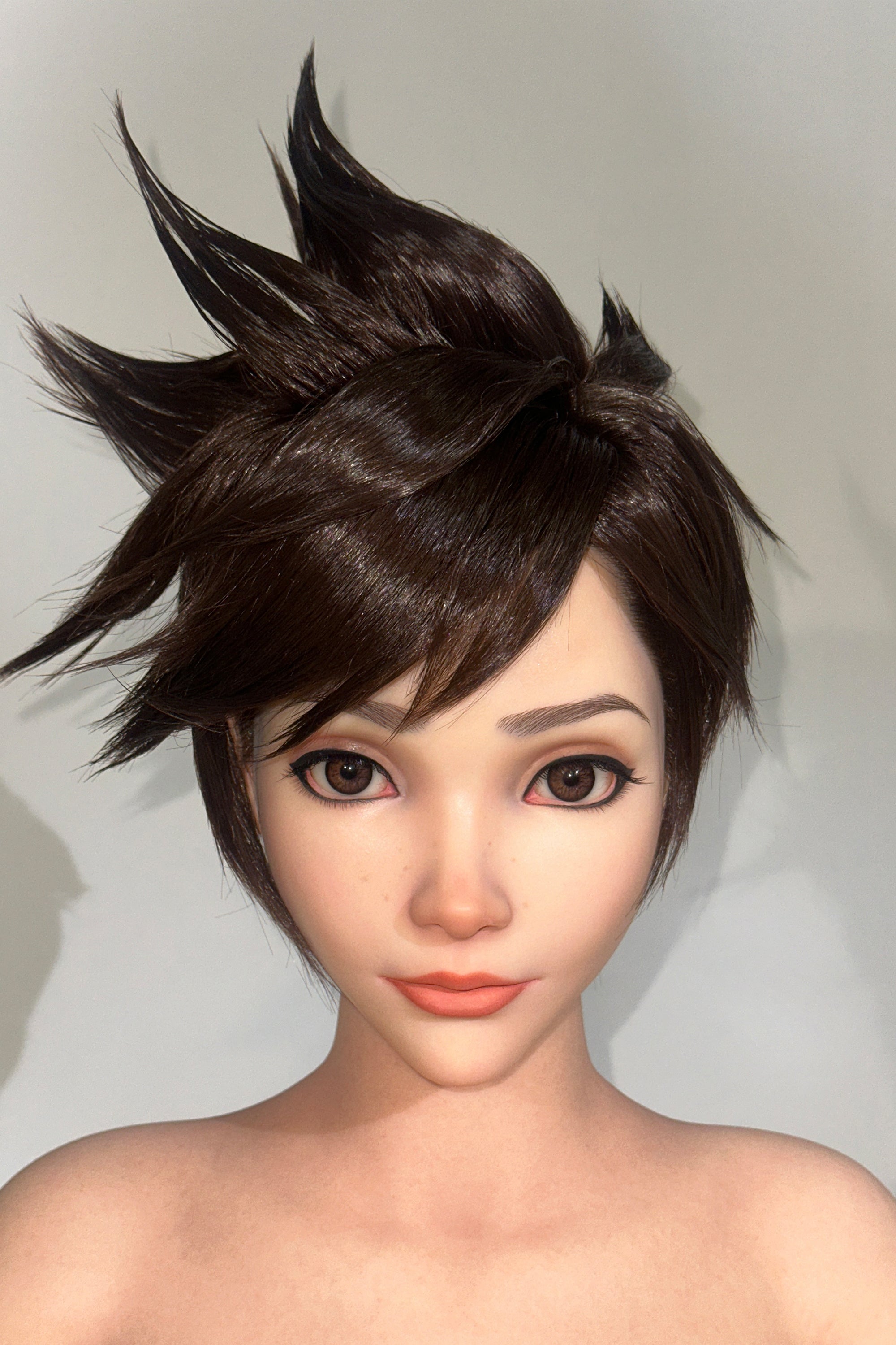 Poupée en silicone Game Lady Tracer 167 cm/5'5" avec bonnets en D