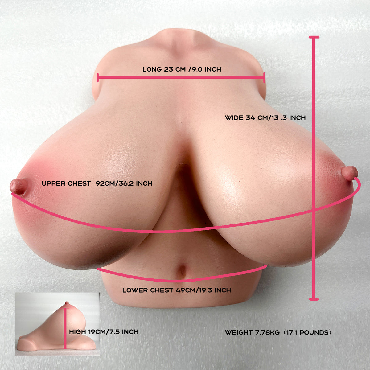 Poupée Climax 161 cm/5'3" I-Cup Silicone