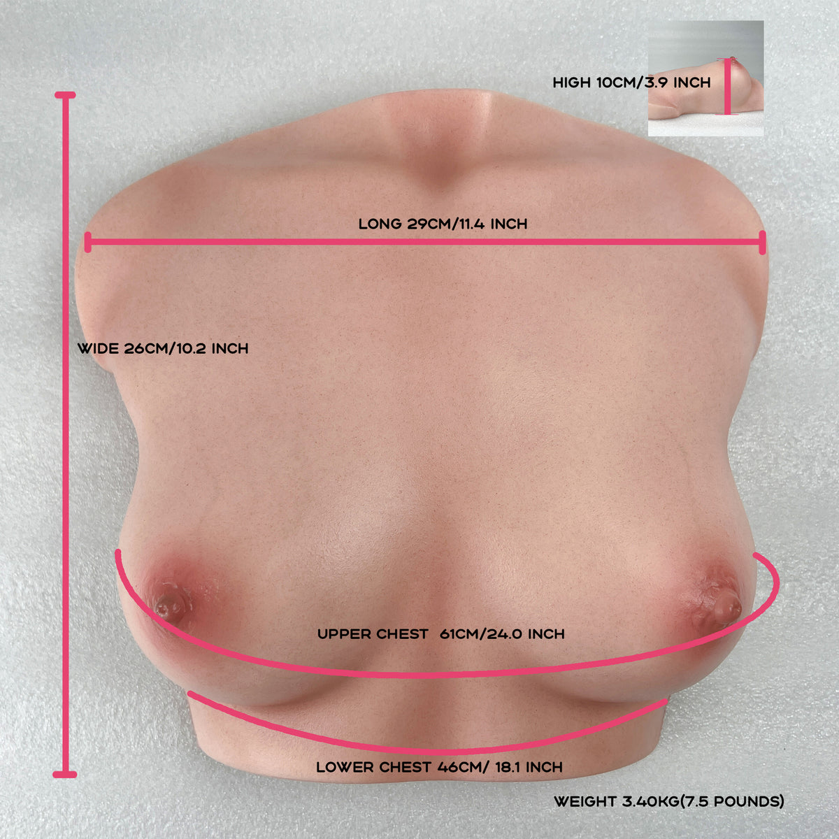 Poupée Climax 161 cm/5'3" I-Cup Silicone