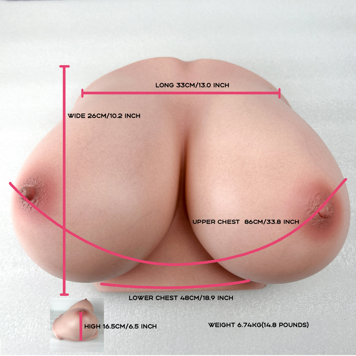 Poupée Climax 161 cm/5'3" I-Cup Silicone