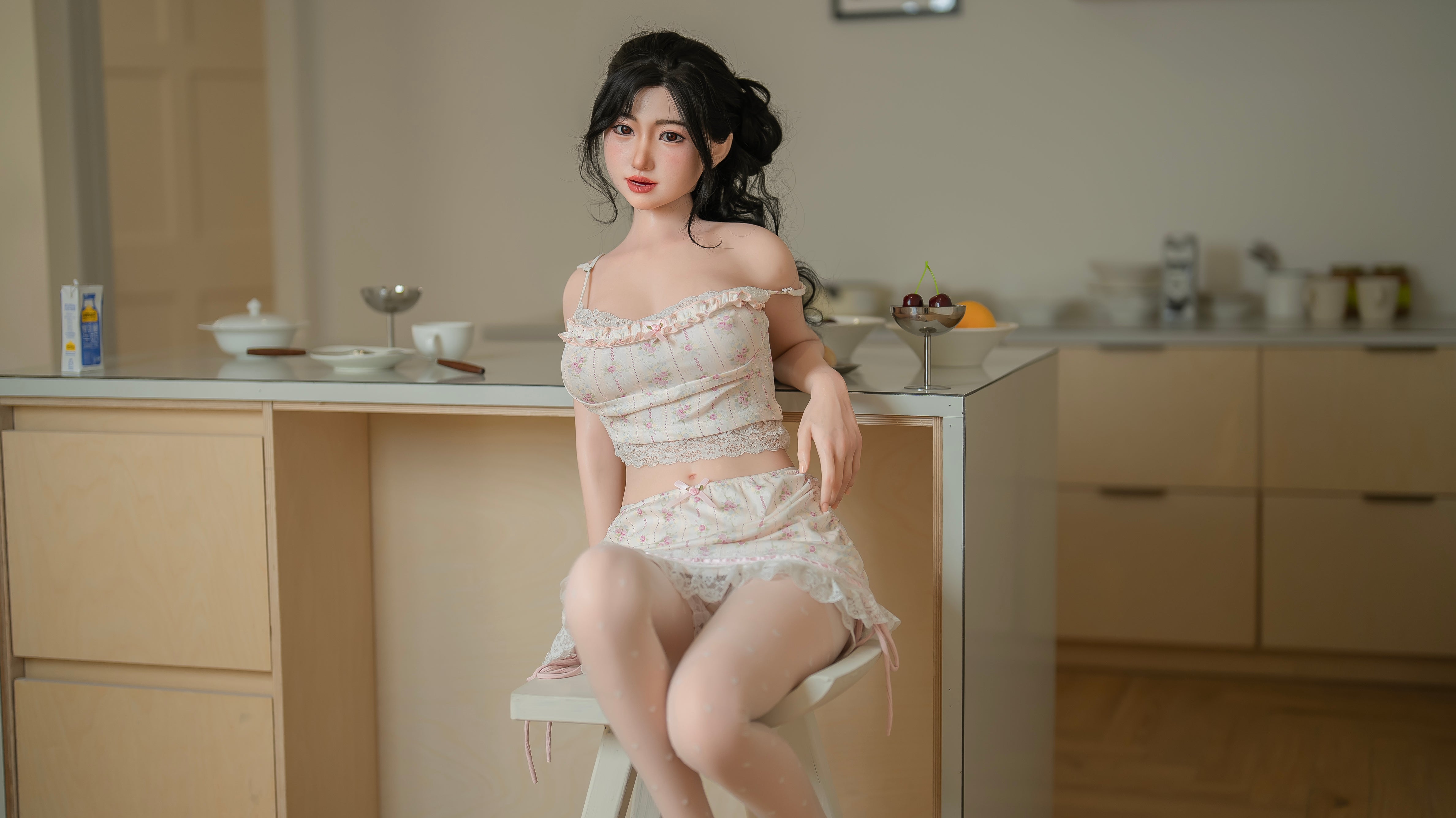 Yufan - Poupée en silicone Starpery 159 cm/5'1" Bonnet E [En stock aux États-Unis | Expédition rapide]