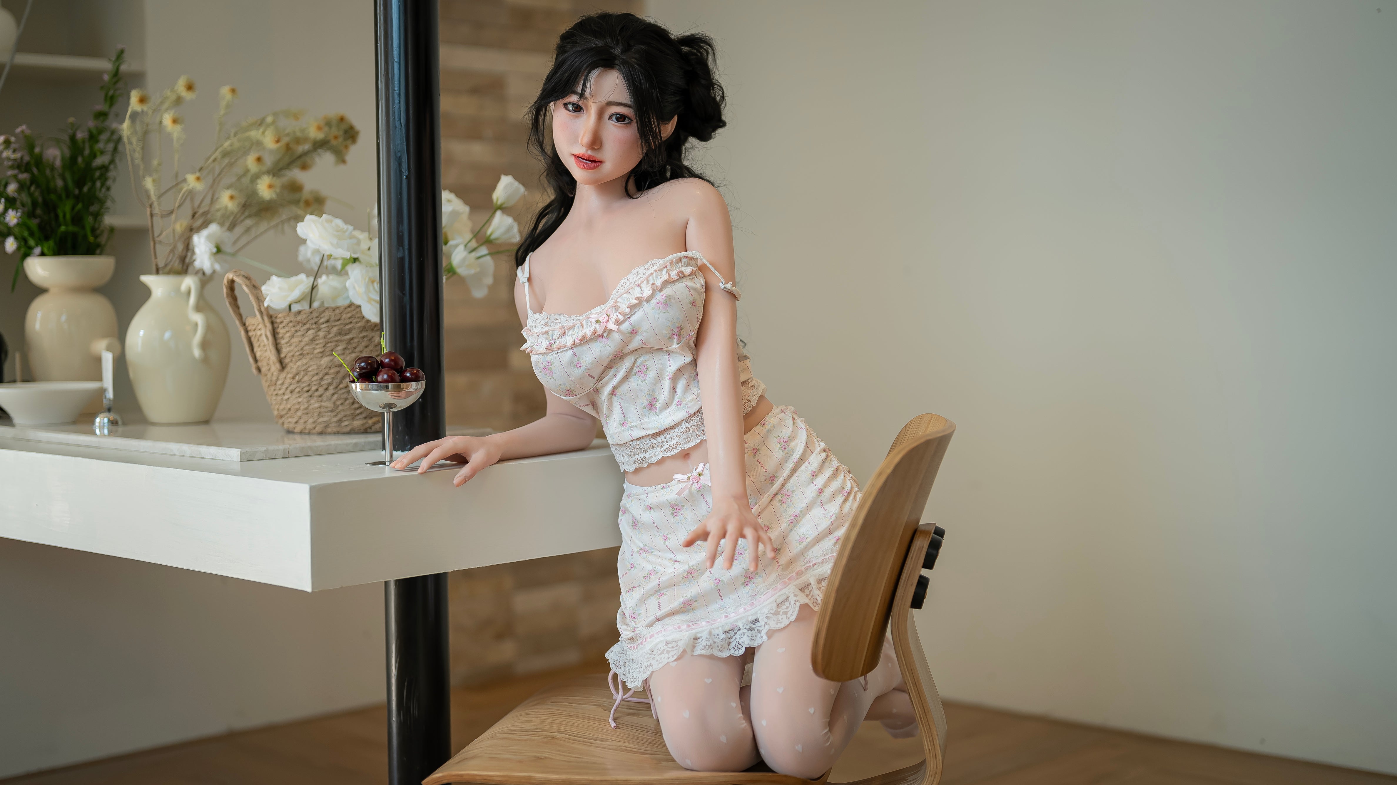Yufan - Poupée en silicone Starpery 159 cm/5'1" Bonnet E [En stock aux États-Unis | Expédition rapide]