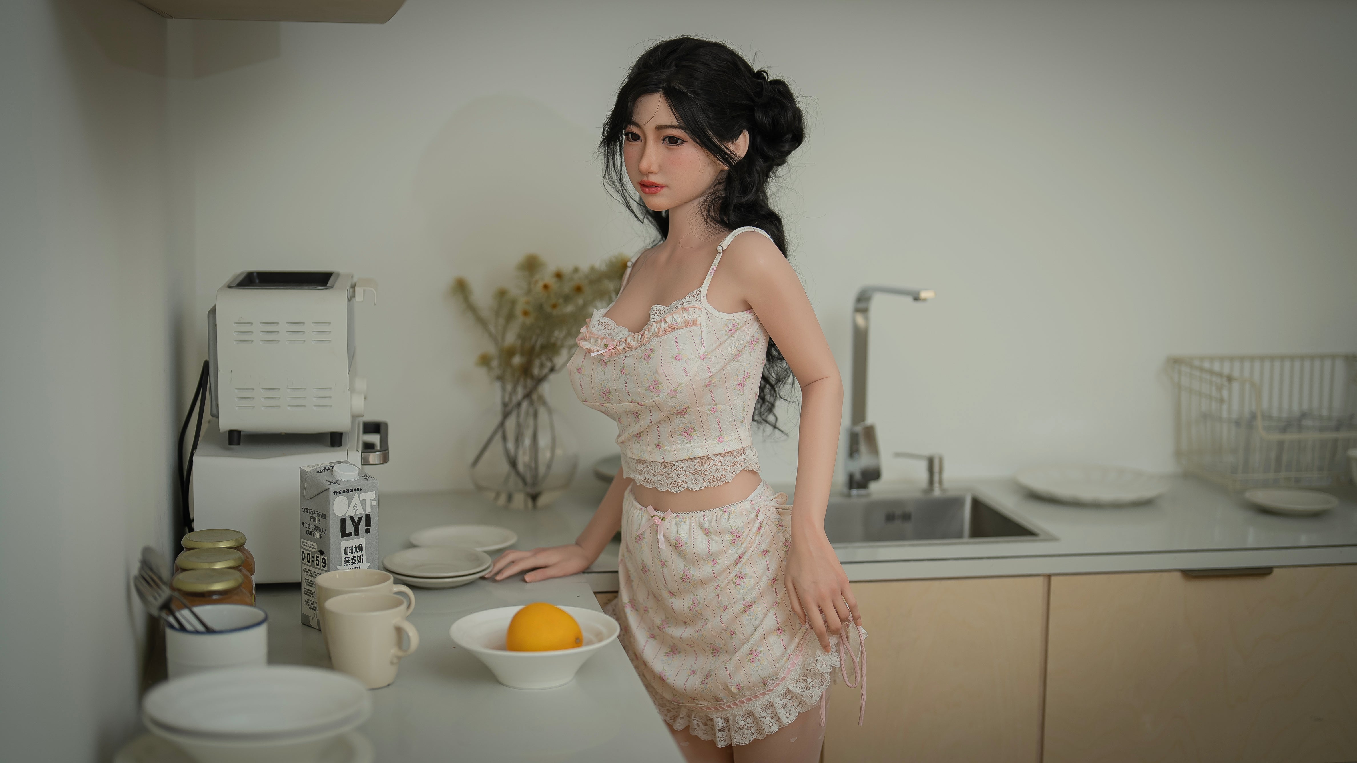 Yufan - Poupée en silicone Starpery 159 cm/5'1" Bonnet E [En stock aux États-Unis | Expédition rapide]