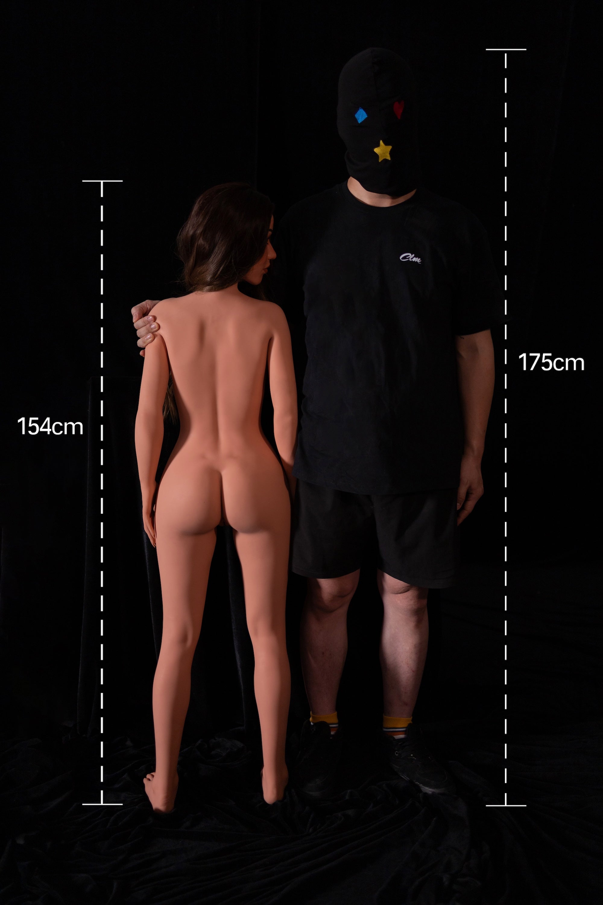 Poupée hybride Climax Doll 157 cm (5'1") bonnet C (corps en TPE + tête en silicone) 