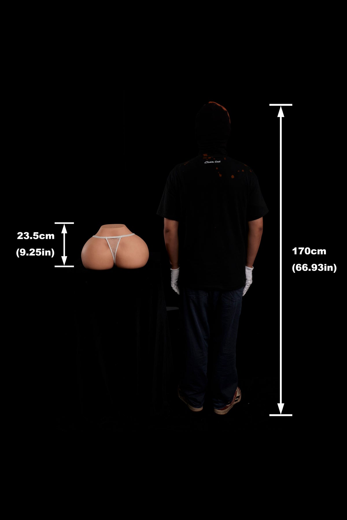 Poupée Climax 74 cm/2'4" Or Gros Fesses TPE 