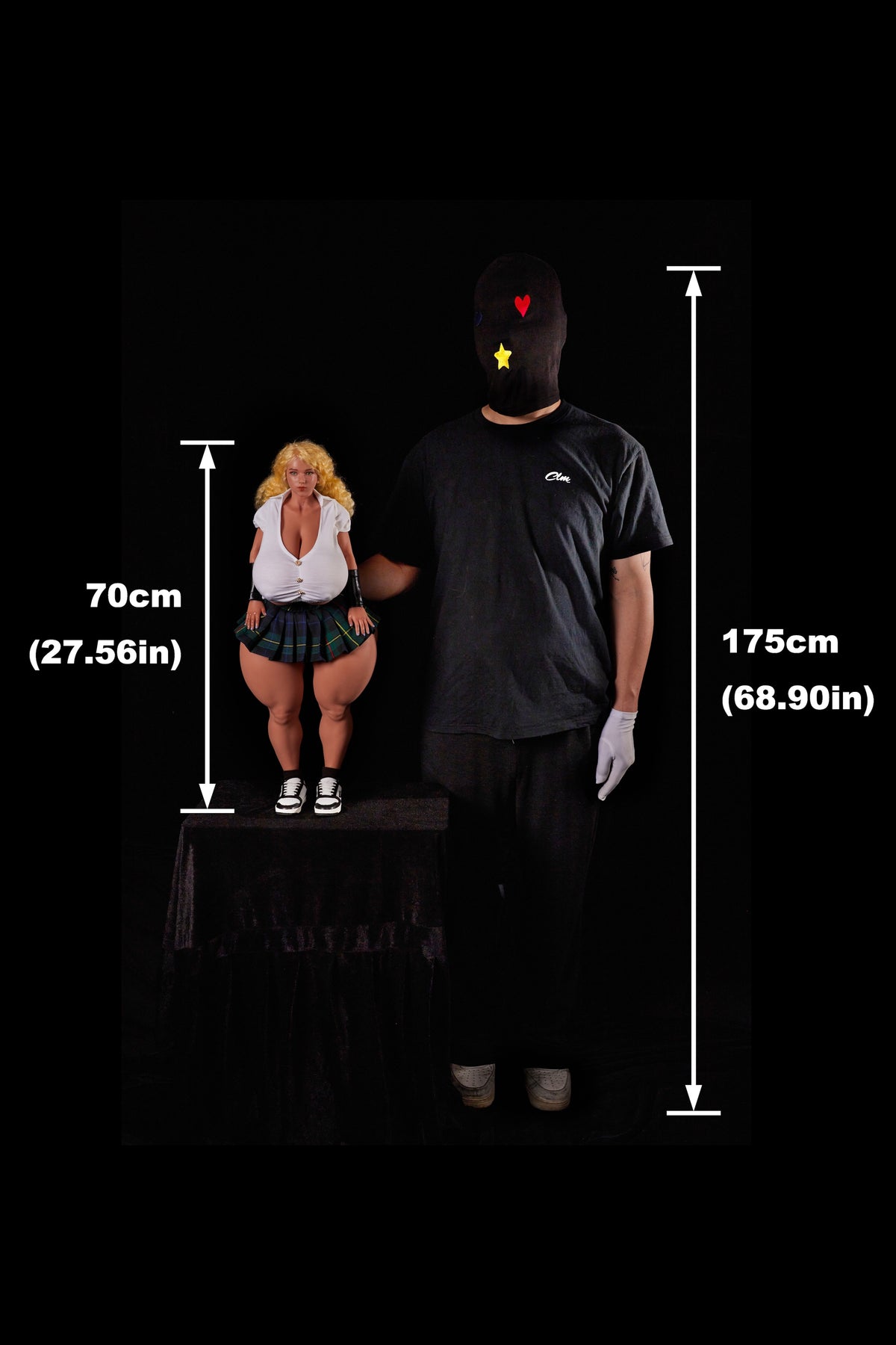 Chace - Climax Doll Poupée en Silicone 70cm/2'4"