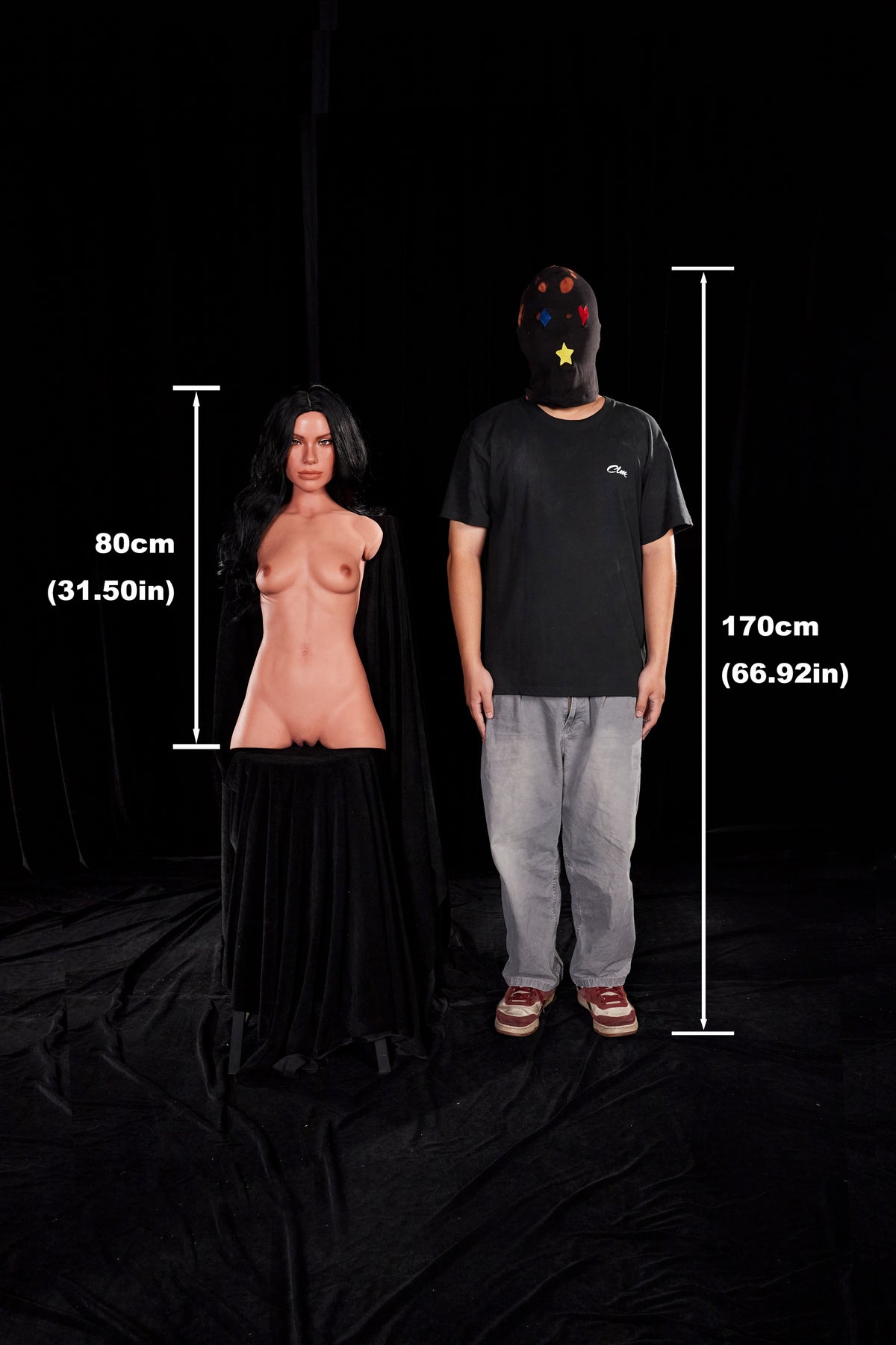 ULW 661# Carmen - Poupée Climax 80cm/2'7" Torse en silicone Bonnet A