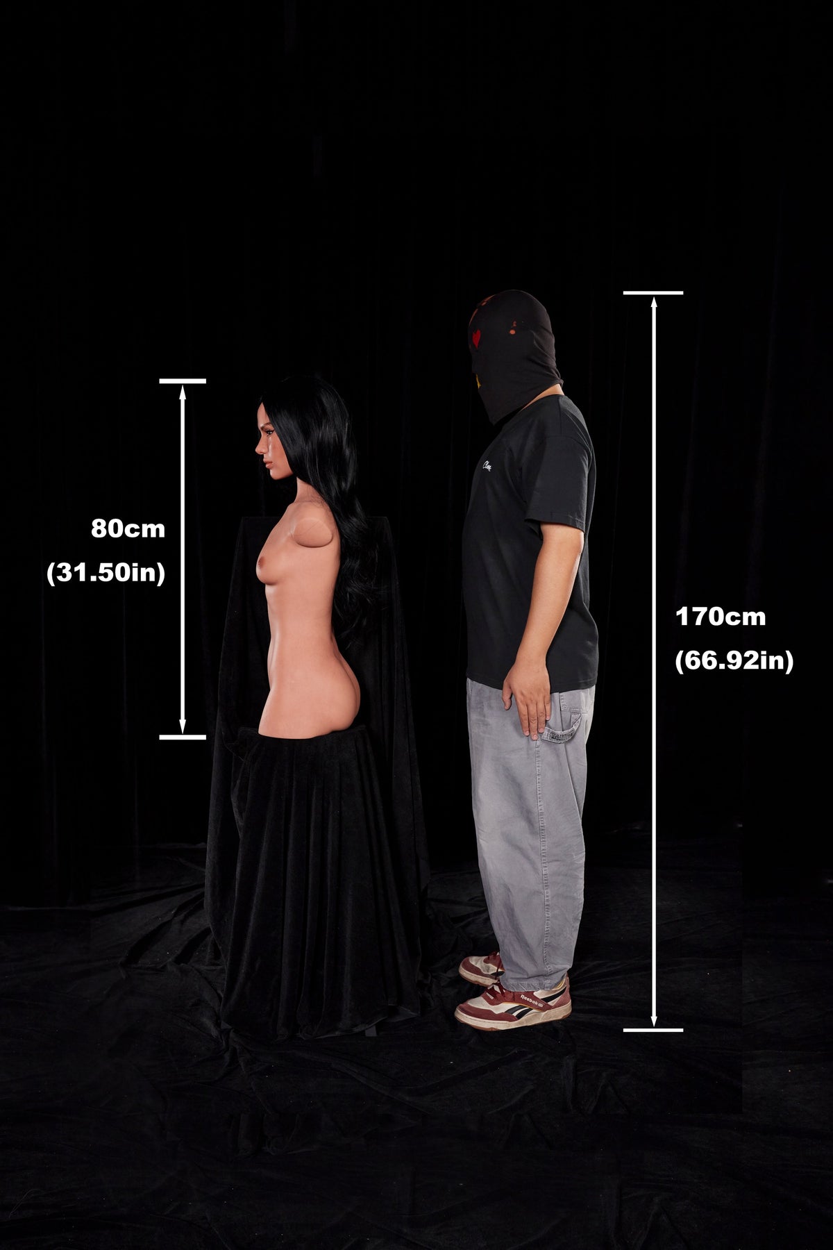 ULW 661# Carmen - Poupée Climax 80cm/2'7" Torse en silicone Bonnet A