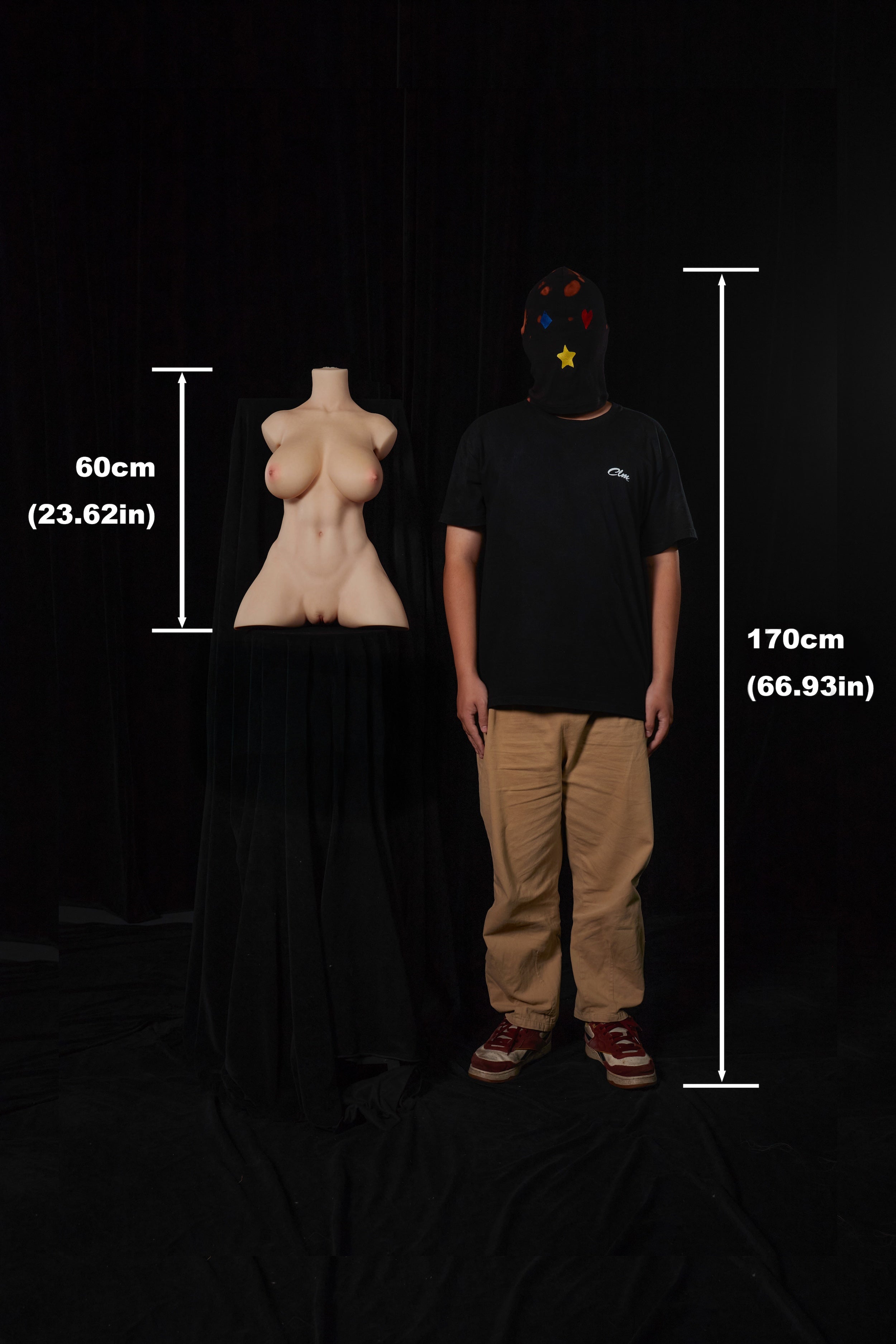 Climax Doll 60cm/1'11" F-Cup Silicone Torso #663