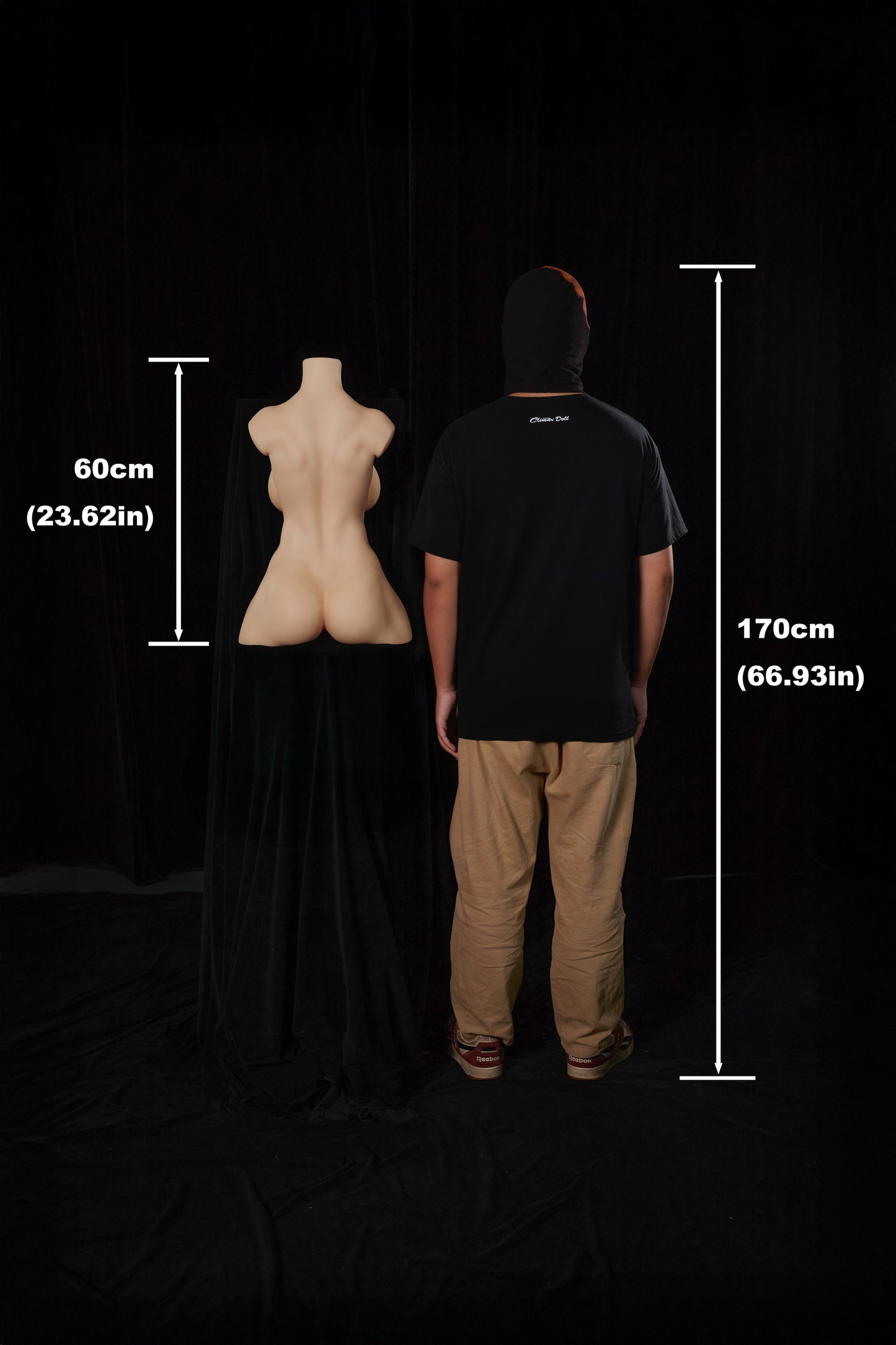 Climax Doll 60cm/1'11" F-Cup Silicone Torso #663