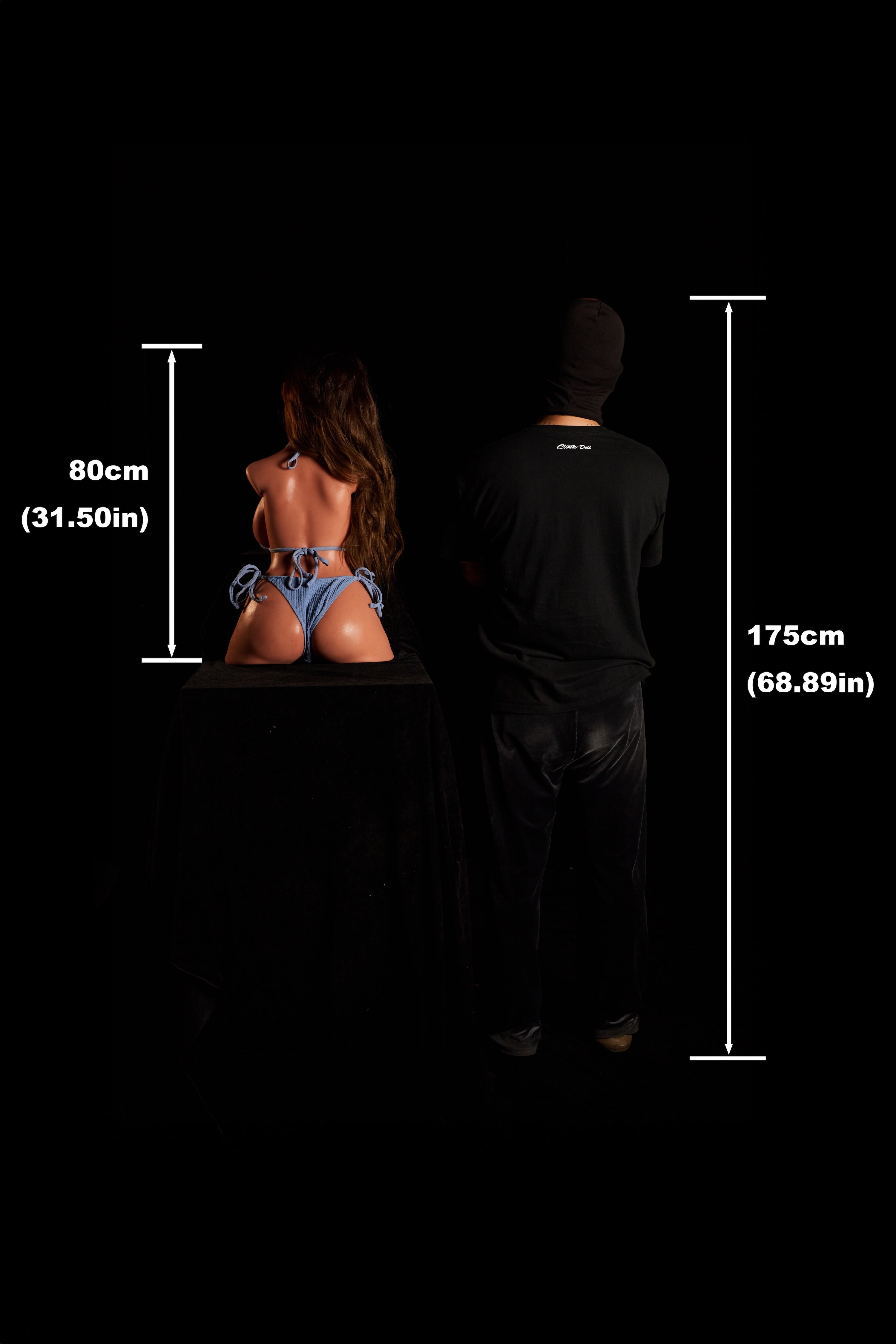 ULW 664# Eliza - Poupée Climax 80cm/2'7" Poupée Torse en Silicone Bonnets G