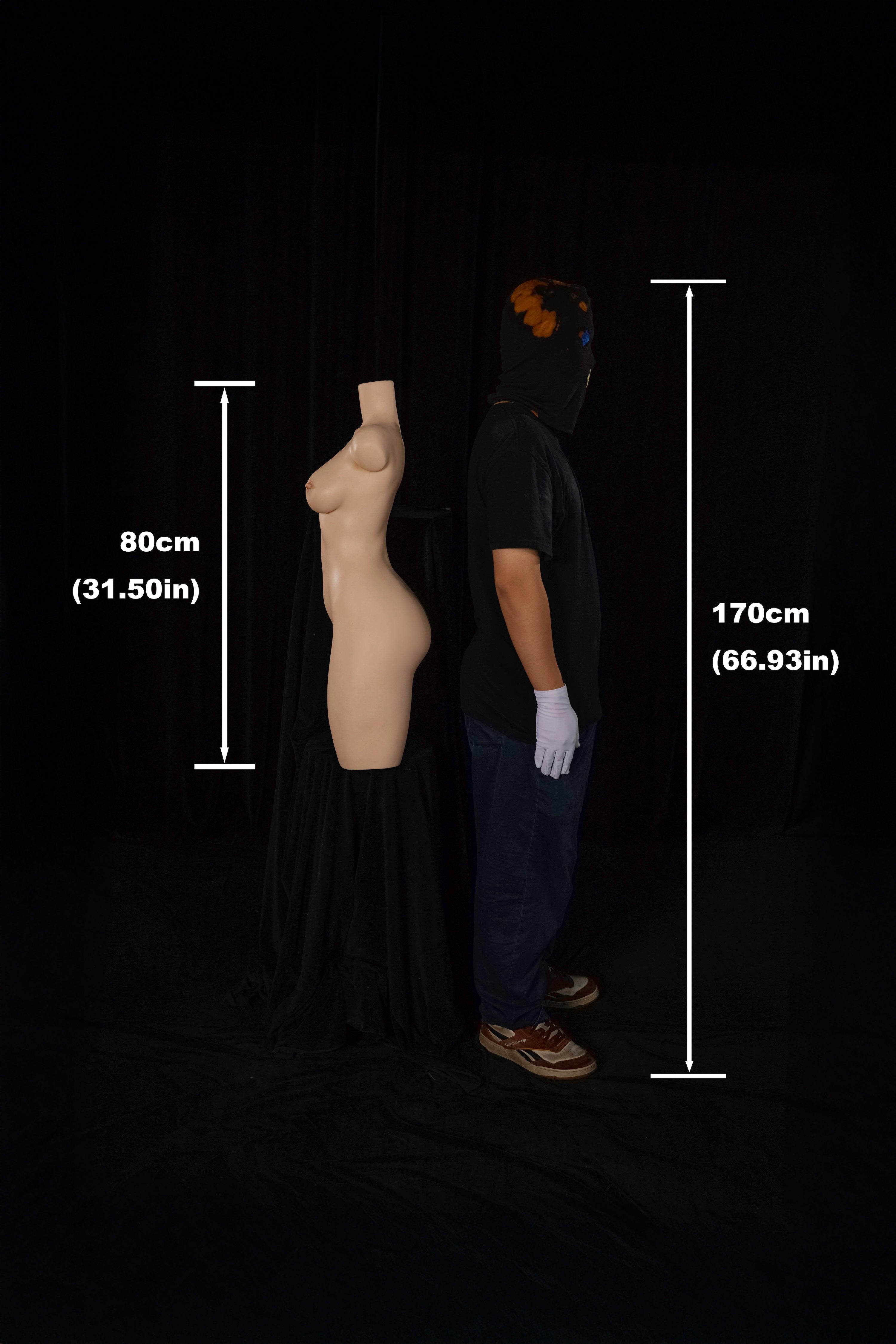 Climax Doll 80cm/2'7" E-Cup Silicone Torso #882