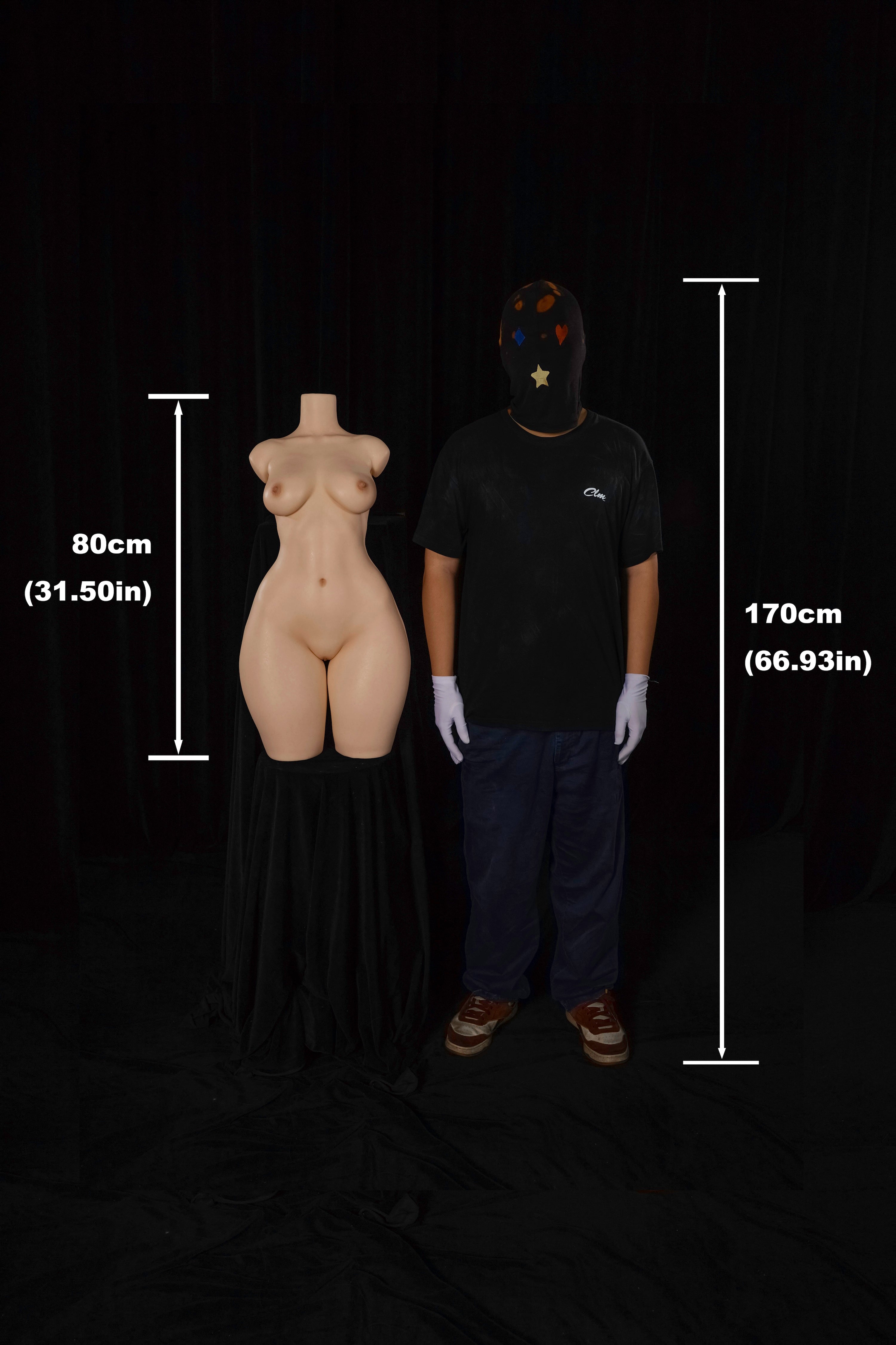 Climax Doll 80cm/2'7" E-Cup Silicone Torso #882