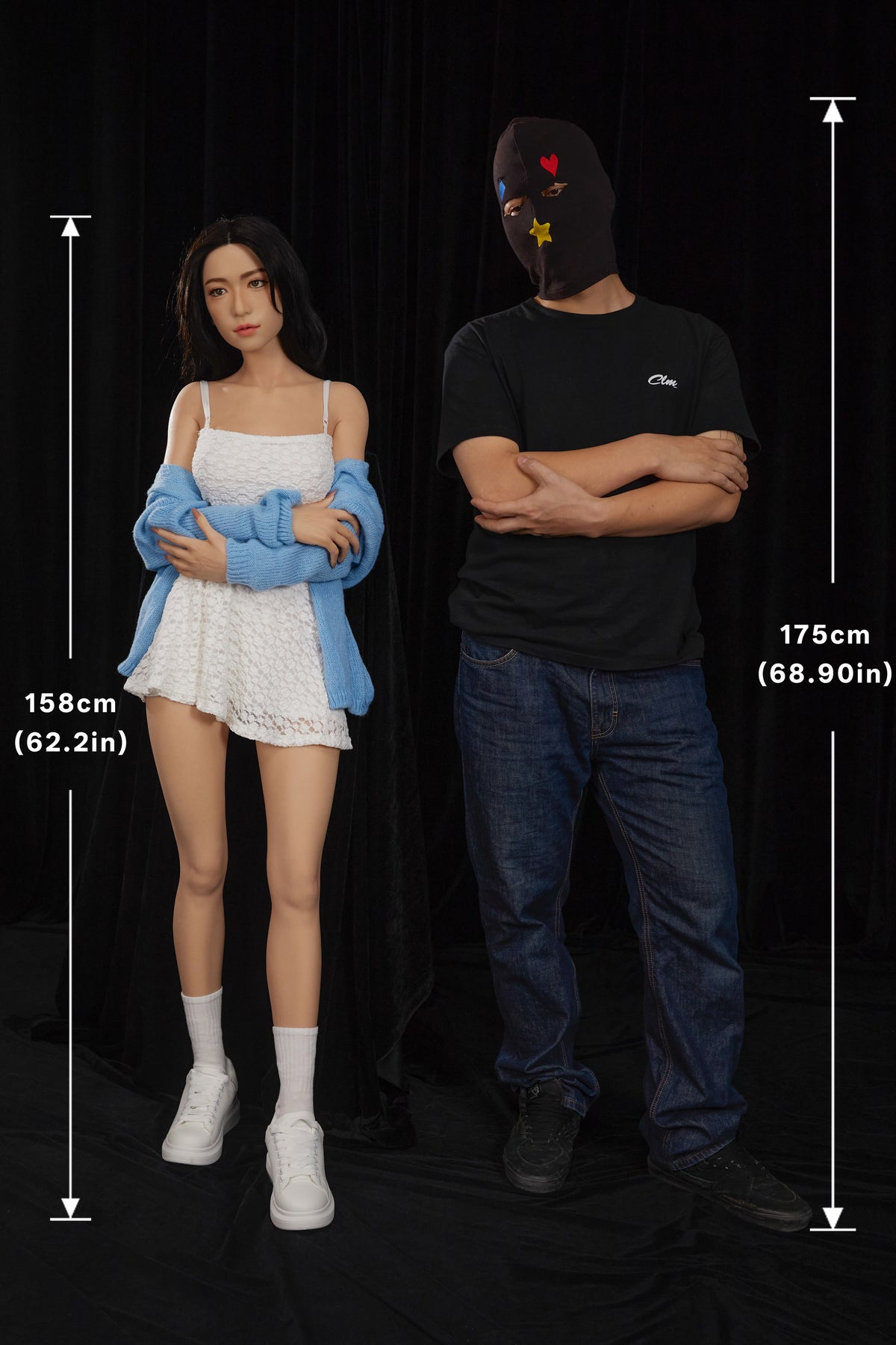 Mayu - Poupée Climax 158cm/5'2" avec seins taille E en silicone