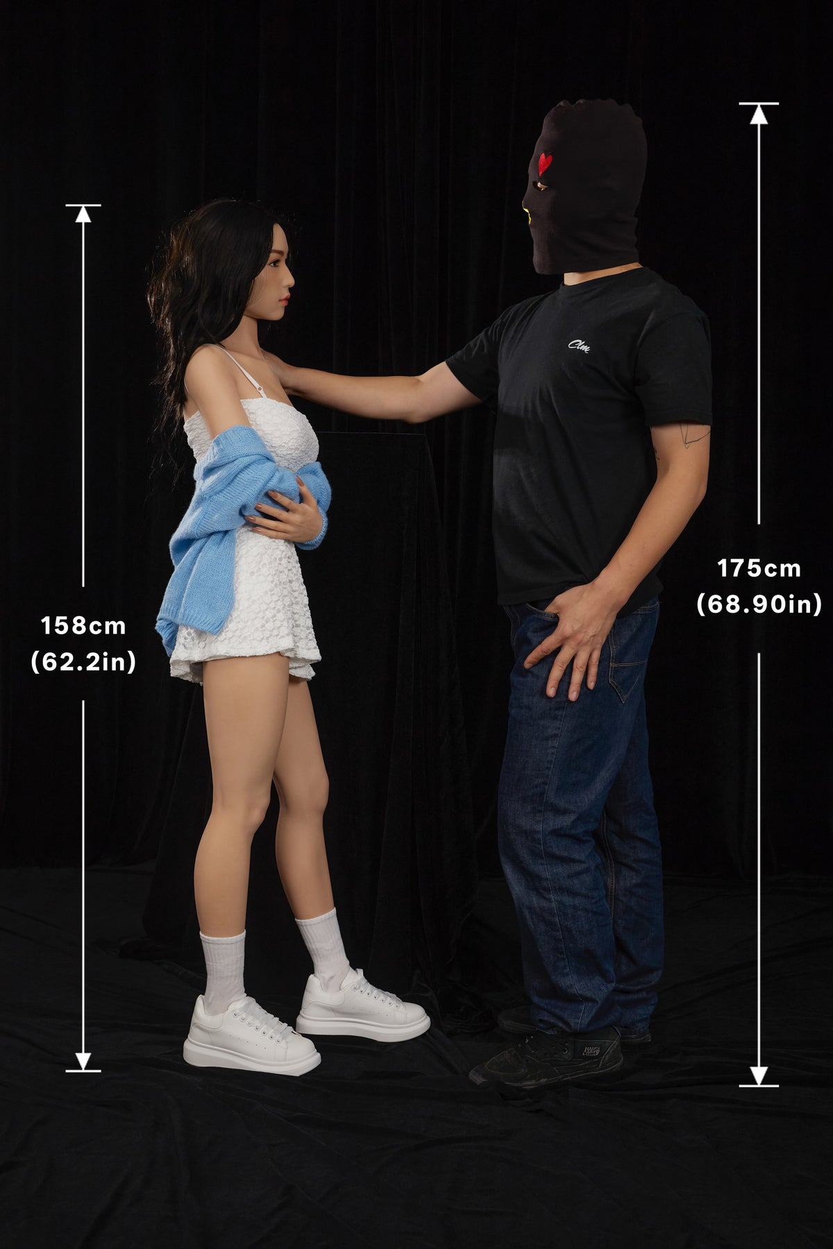 Mayu - Poupée Climax 158cm/5'2" avec seins taille E en silicone
