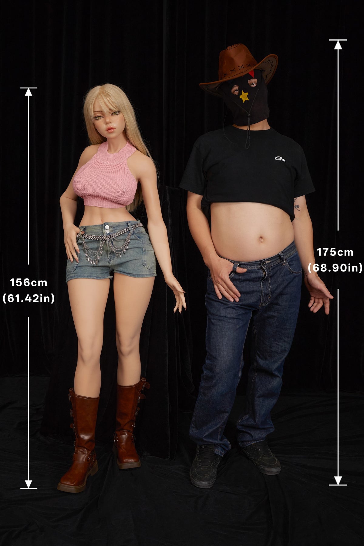 Rhea - Poupée Climax 156 cm/5'1" Poupée en silicone Bonnet F