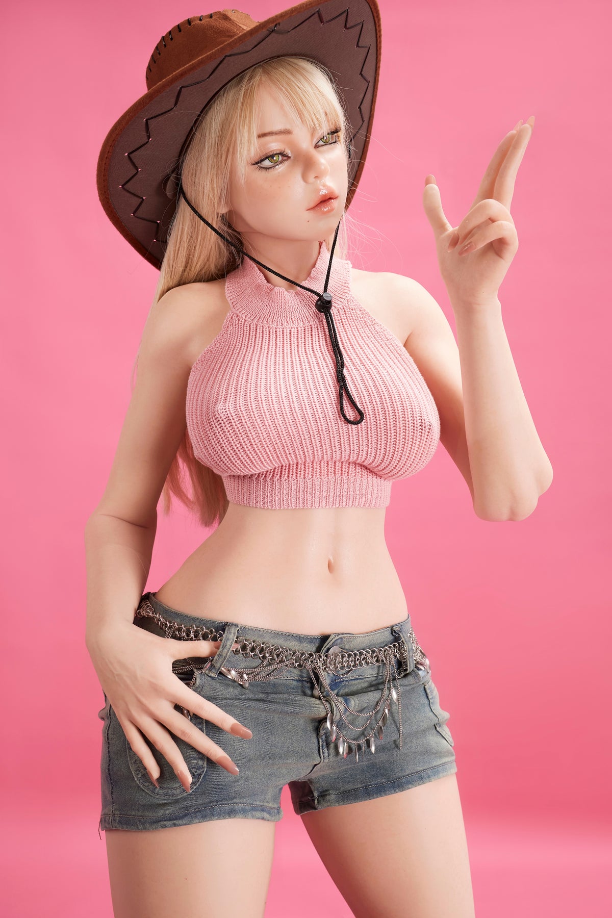 Rhea - Poupée Climax 156 cm/5'1" Poupée en silicone Bonnet F