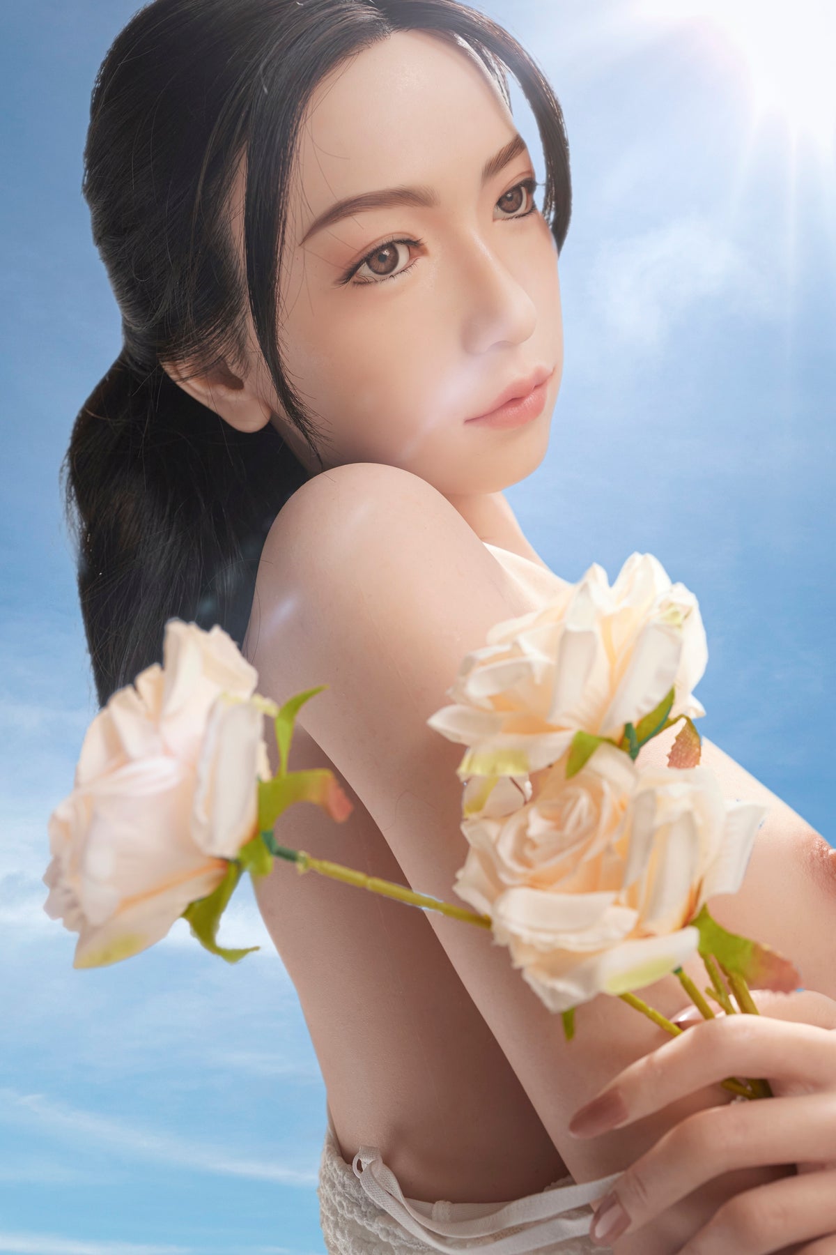 Mayu - Poupée Climax 158cm/5'2" avec seins taille E en silicone