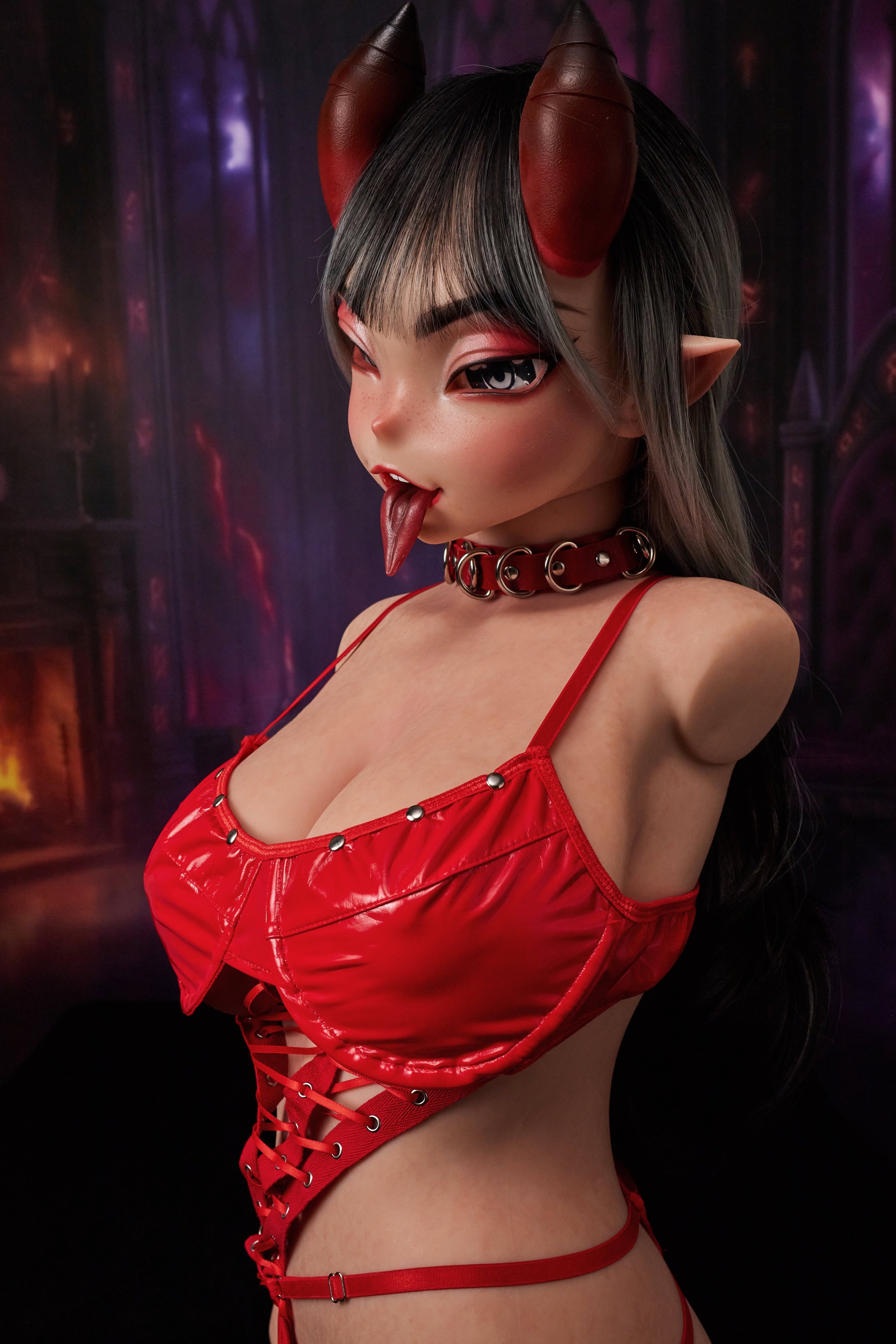 ULW 664# Meru - Climax Doll 80cm/2'7" G-Cup Silicone Torso Doll