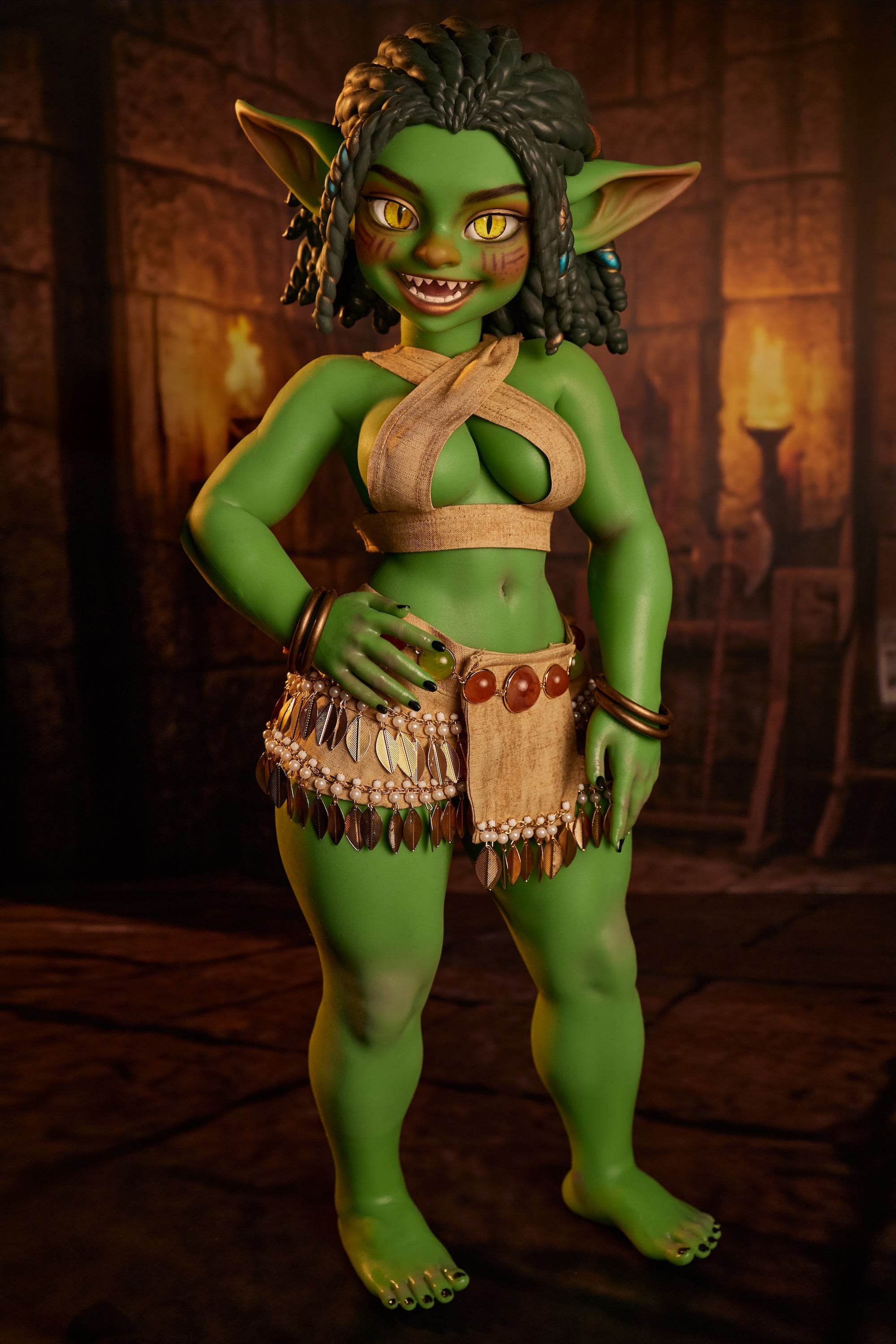 Goblin Girl Kaela(Green) - Climax Doll 70cm/2'4" Silicone Doll