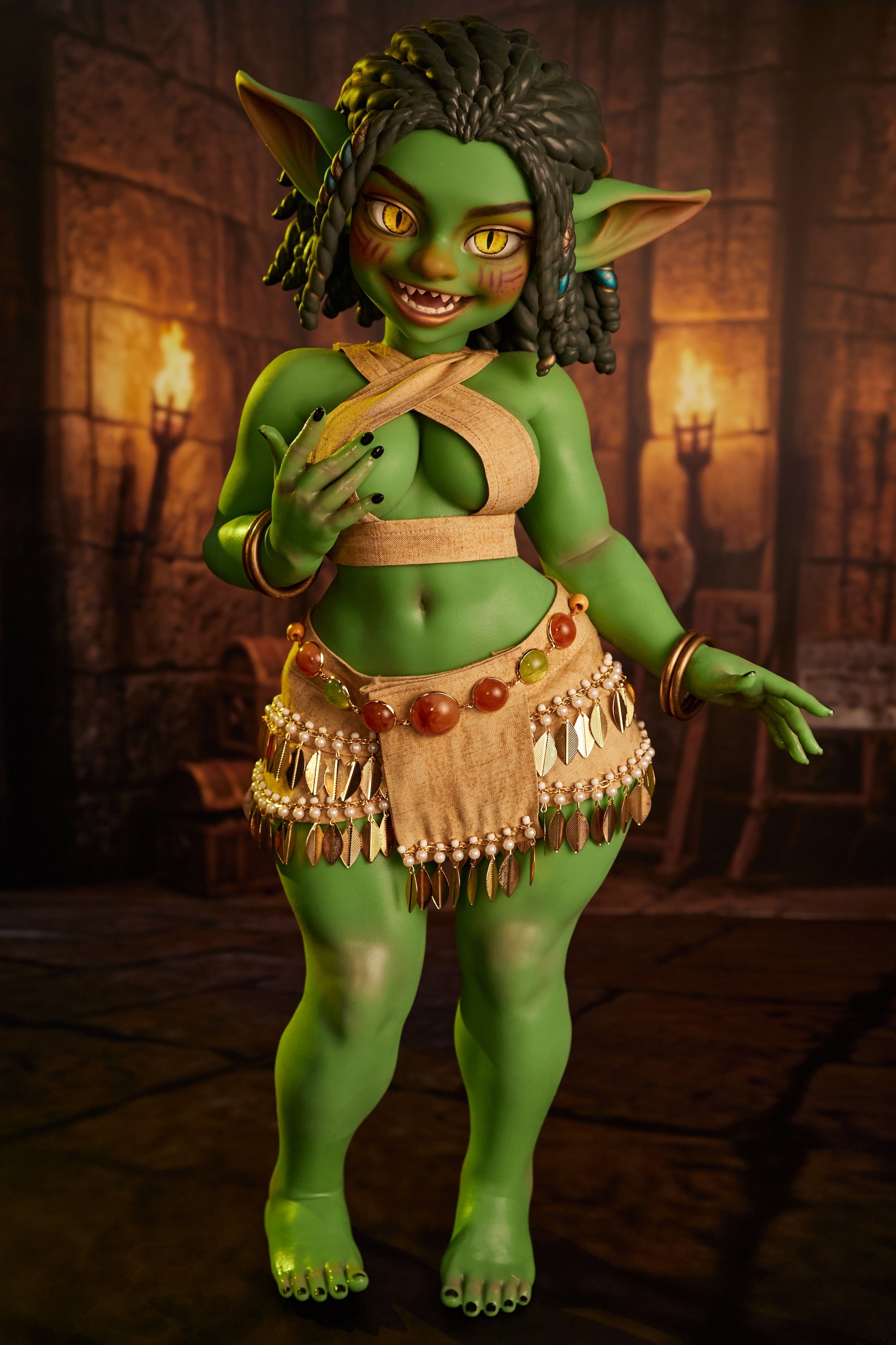 Goblin Girl Kaela(Green) - Climax Doll 70cm/2'4" Silicone Doll
