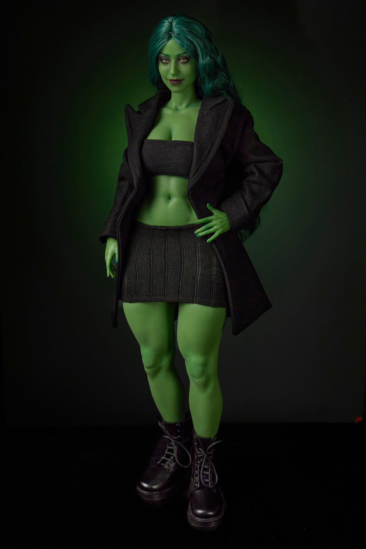 KA Renee - Climax Doll 70cm/2'4" Silicone Doll (Green)