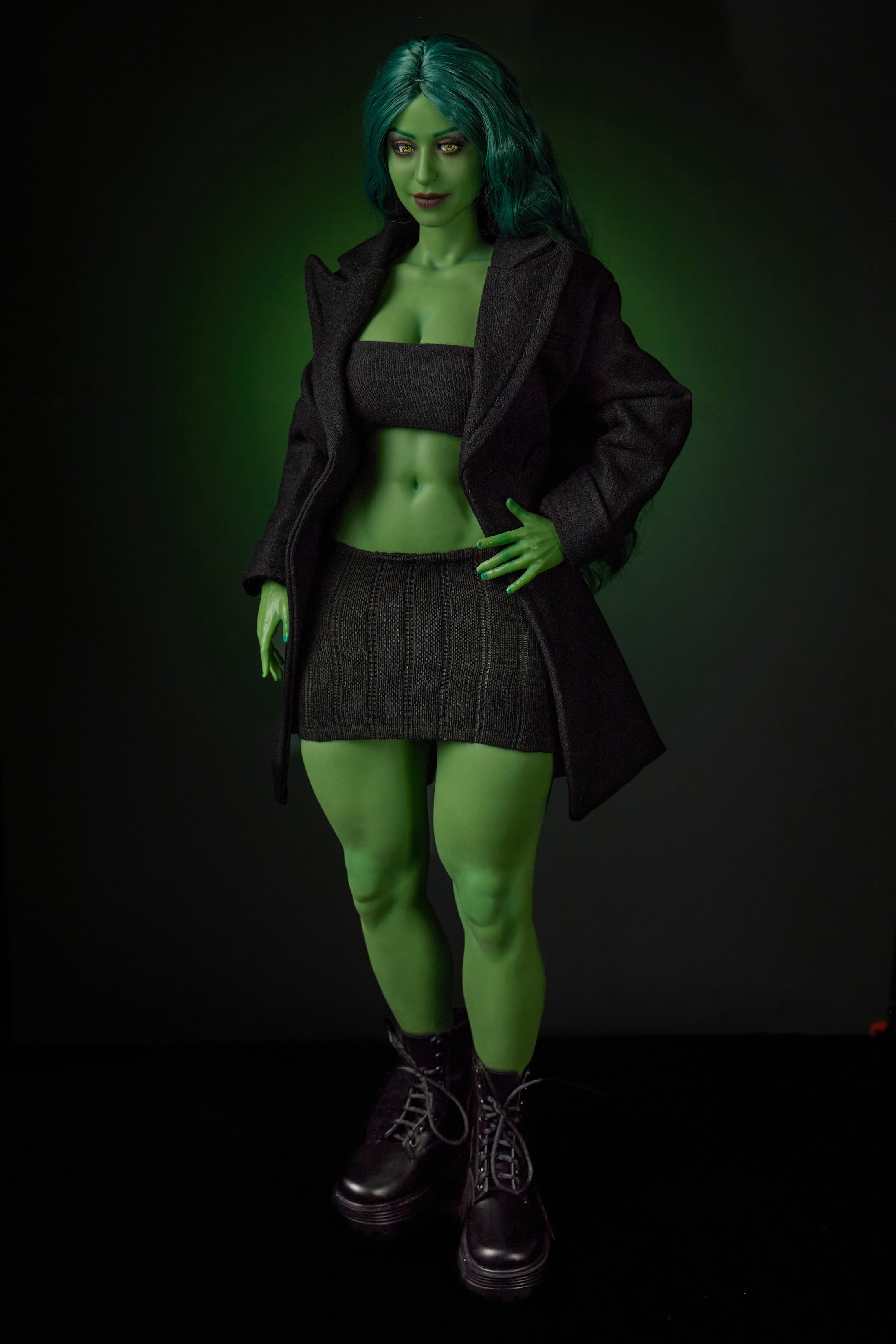 KA Renee - Climax Doll 70cm/2'4" Silicone Doll (Green)