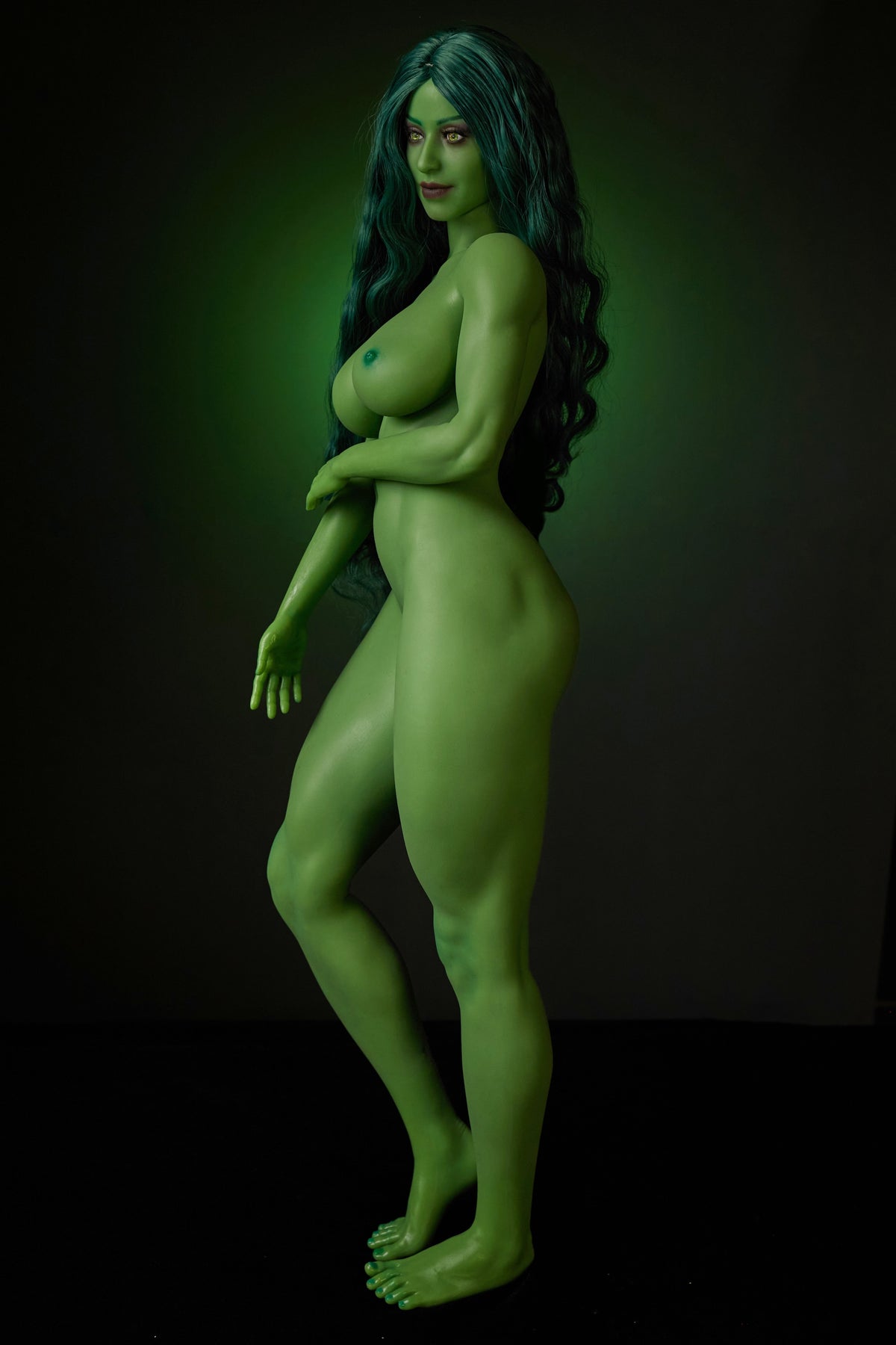 KA Renee - Climax Doll 70cm/2'4" Silicone Doll (Green)