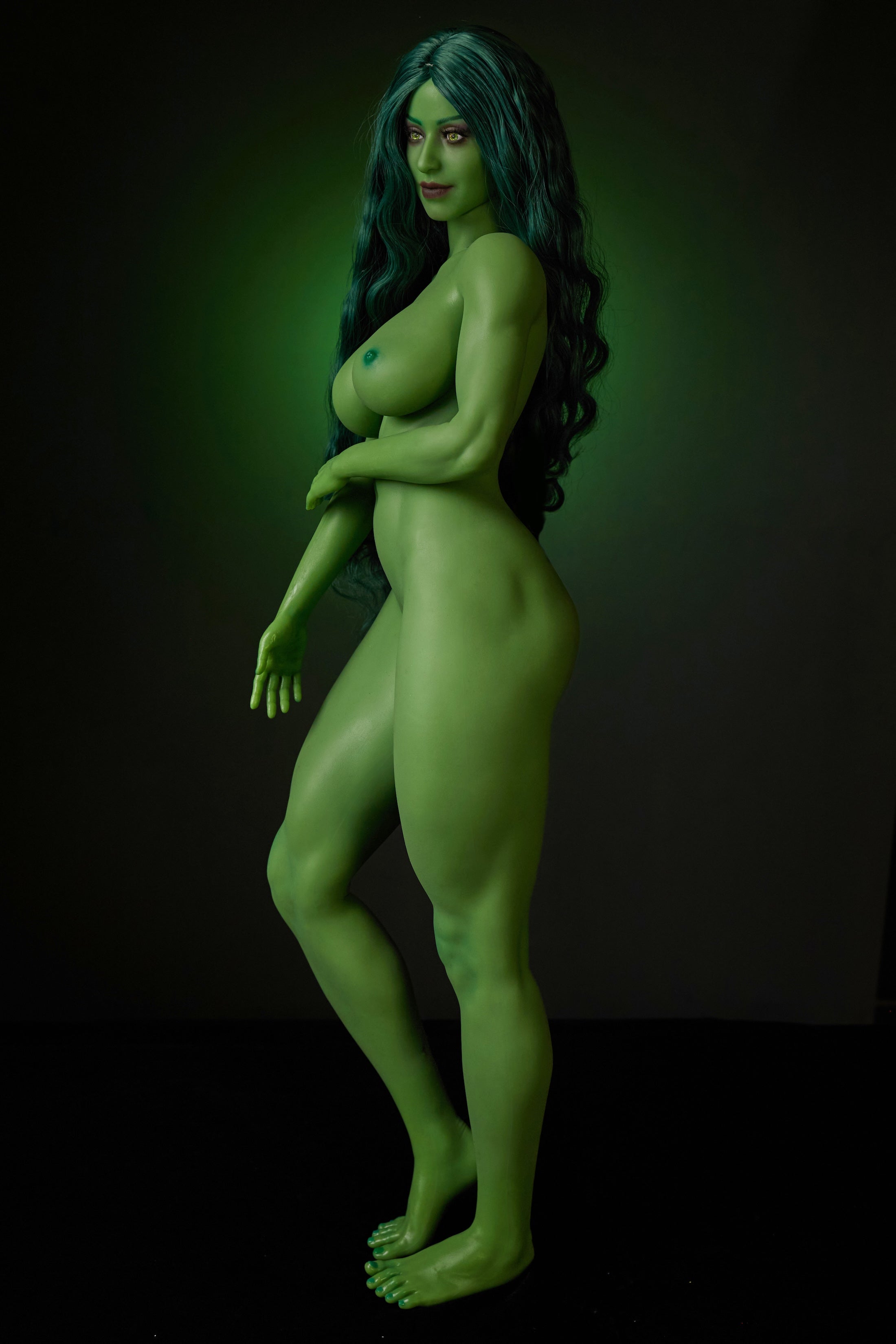 KA Renee - Climax Doll 70cm/2'4" Silicone Doll (Green)