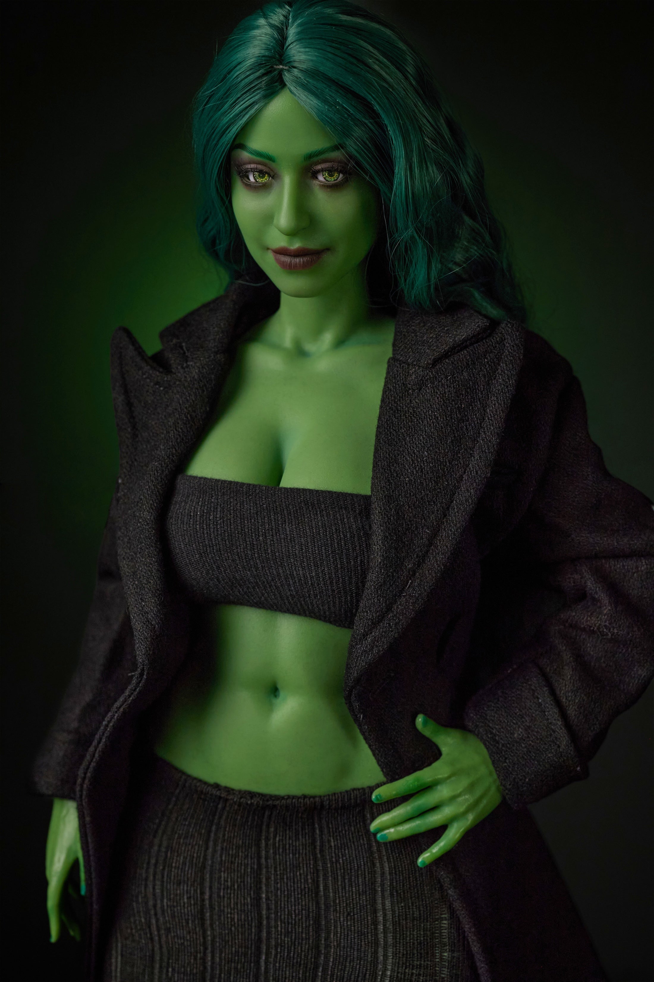 KA Renee - Climax Doll 70cm/2'4" Silicone Doll (Green)