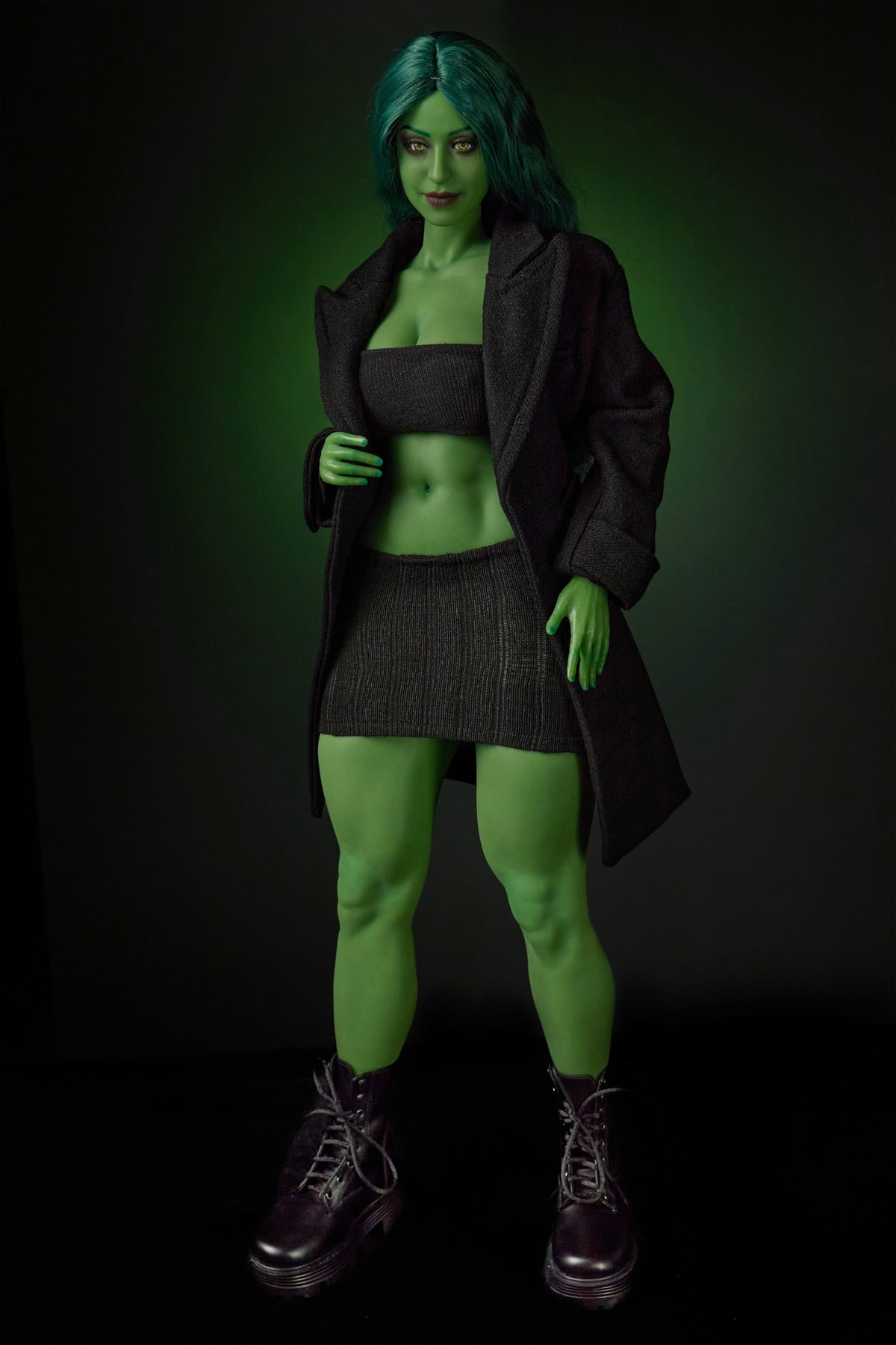 KA Renee - Climax Doll 70cm/2'4" Silicone Doll (Green)