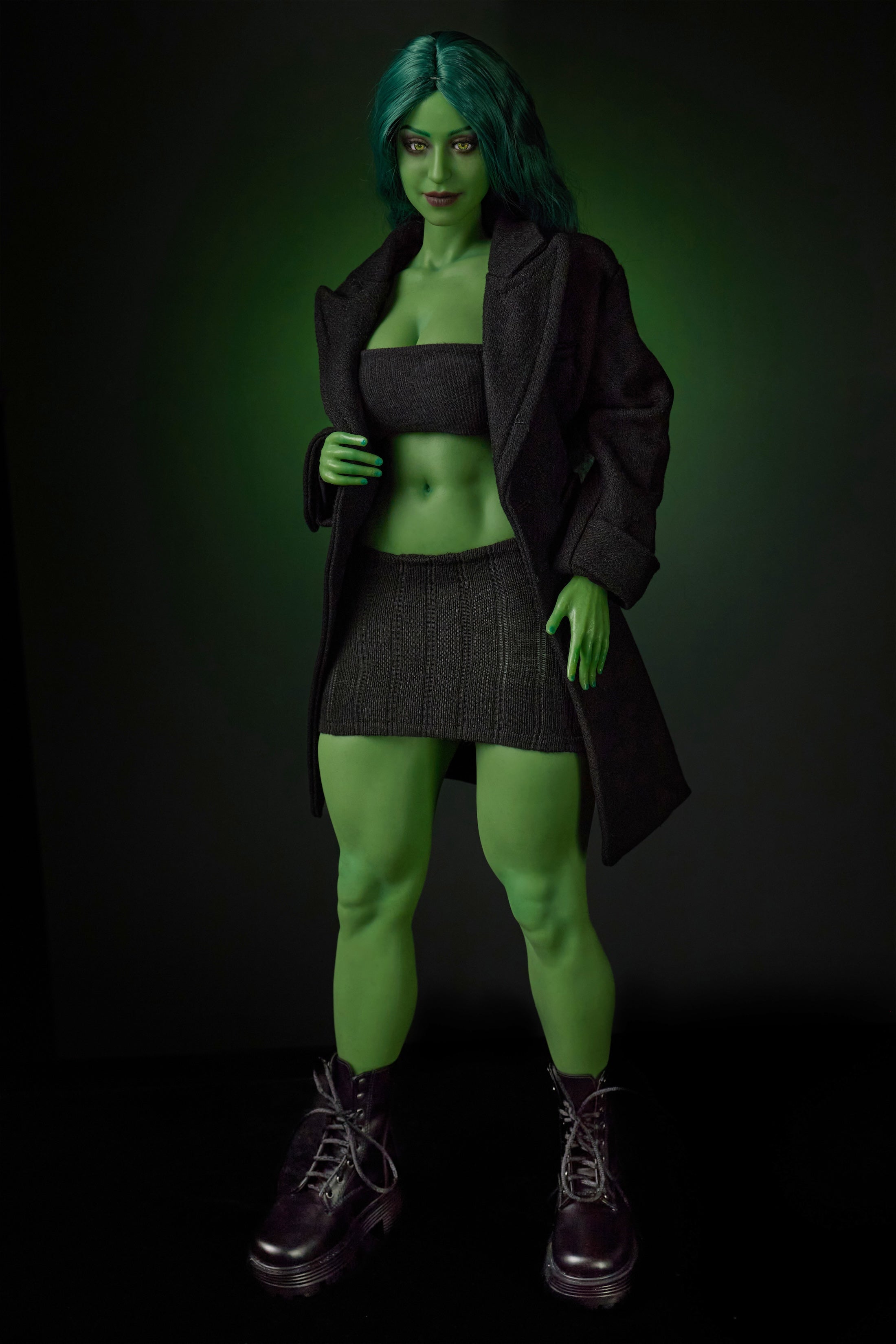 KA Renee - Climax Doll 70cm/2'4" Silicone Doll (Green)