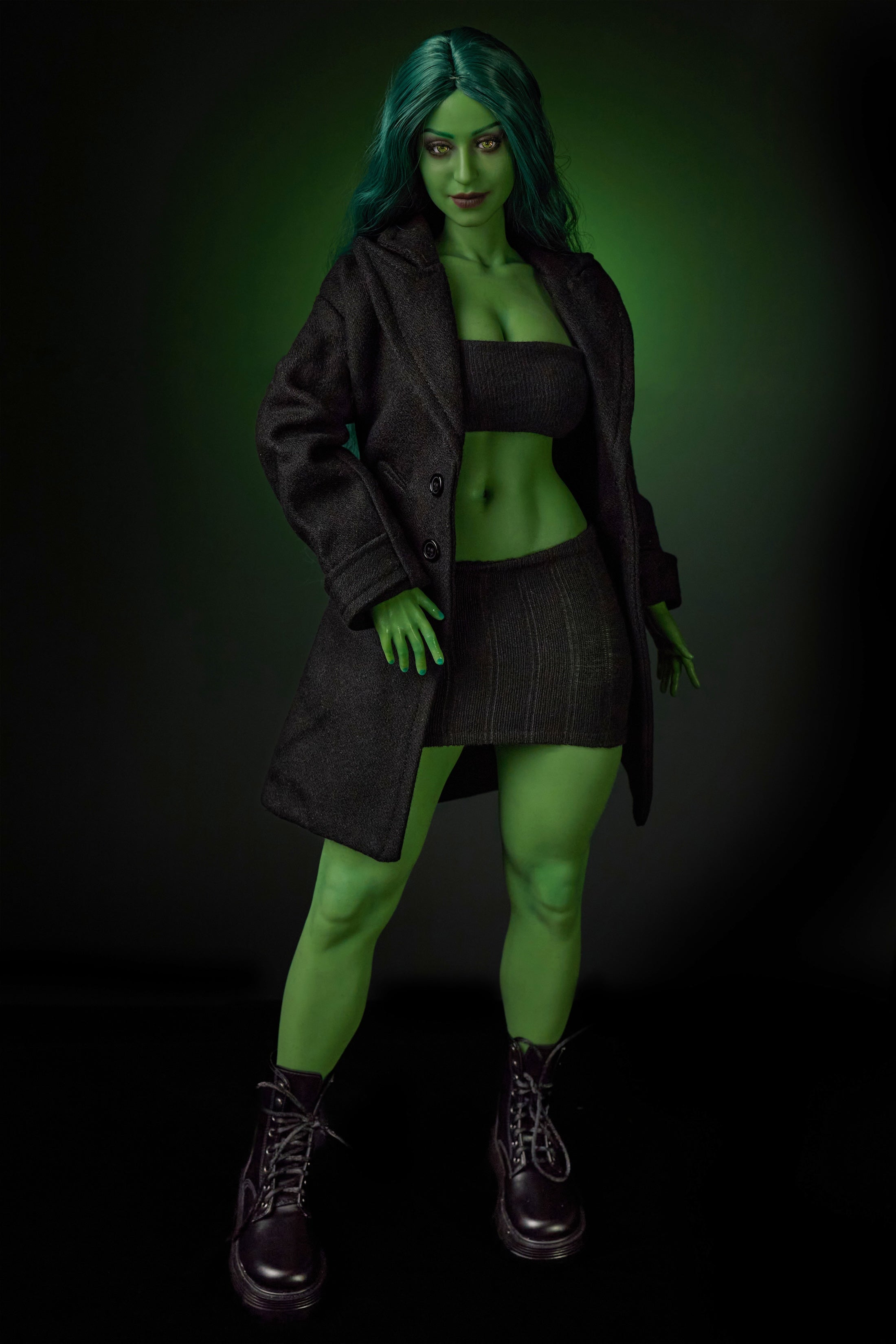 KA Renee - Climax Doll 70cm/2'4" Silicone Doll (Green)