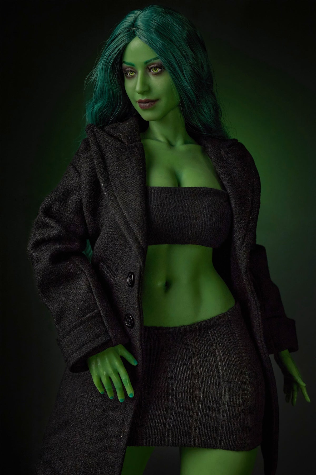 KA Renee - Climax Doll 70cm/2'4" Silicone Doll (Green)