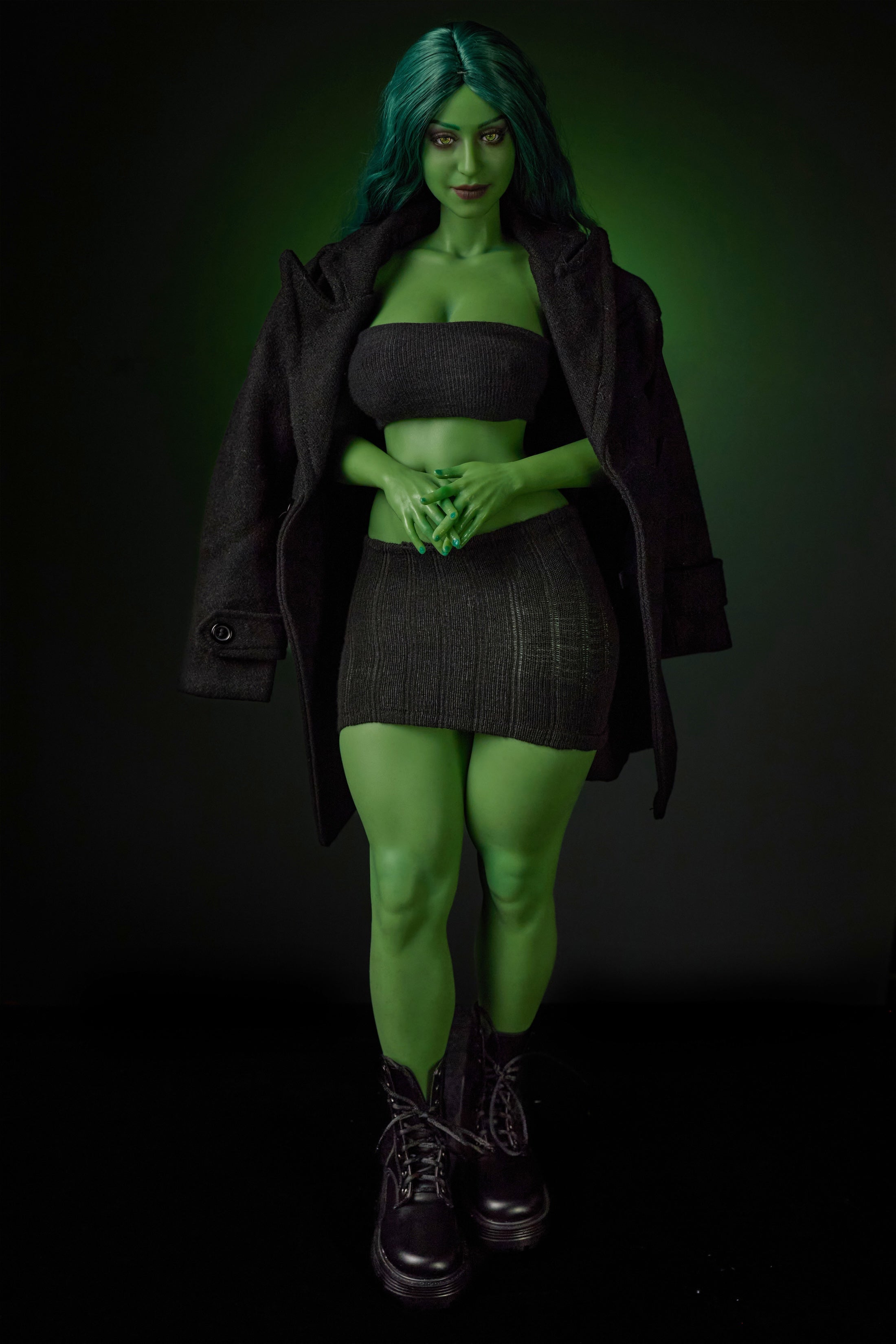 KA Renee - Climax Doll 70cm/2'4" Silicone Doll (Green)