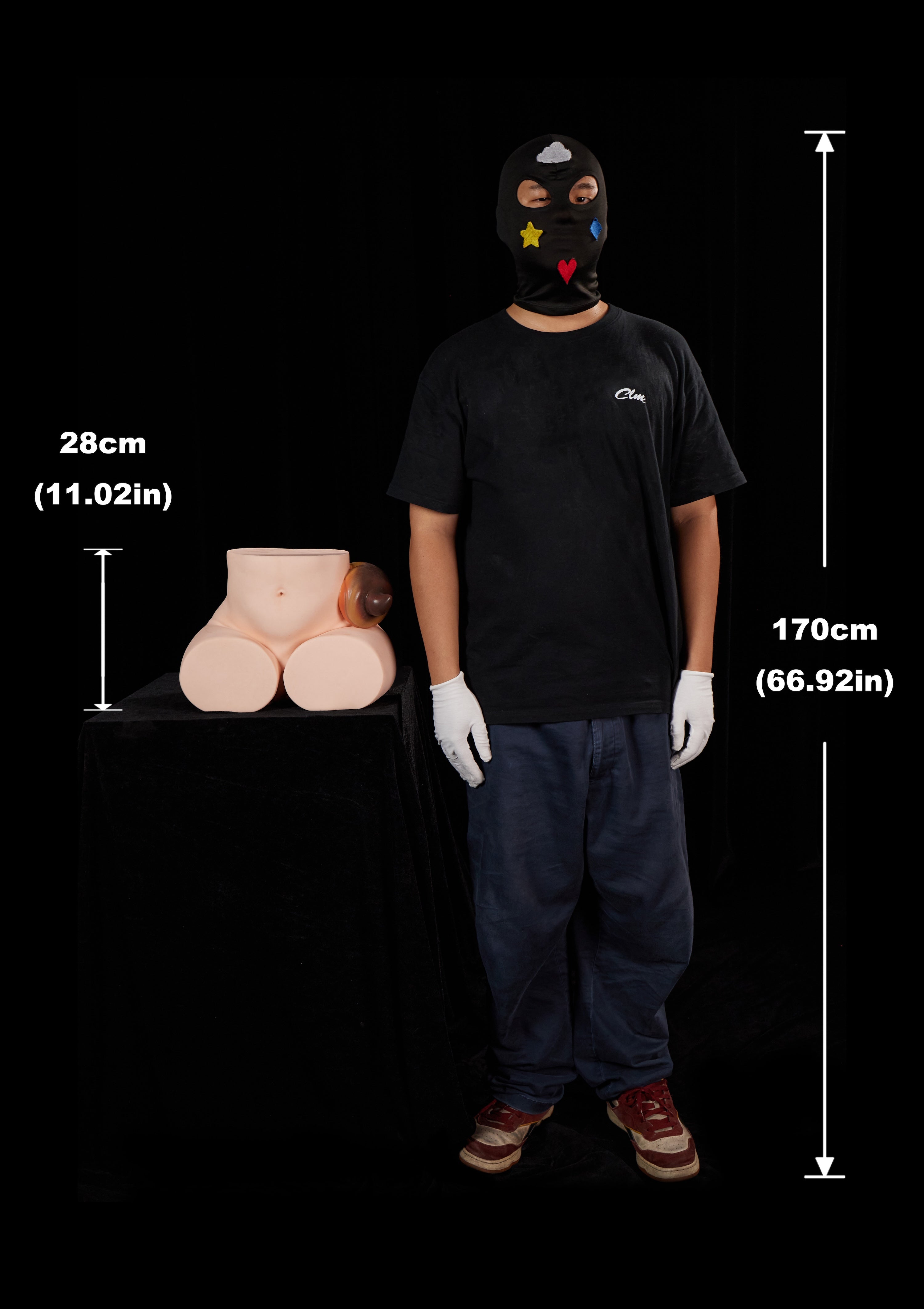 Poupée Climax 74 cm/2'4" Or Gros Fesses TPE 