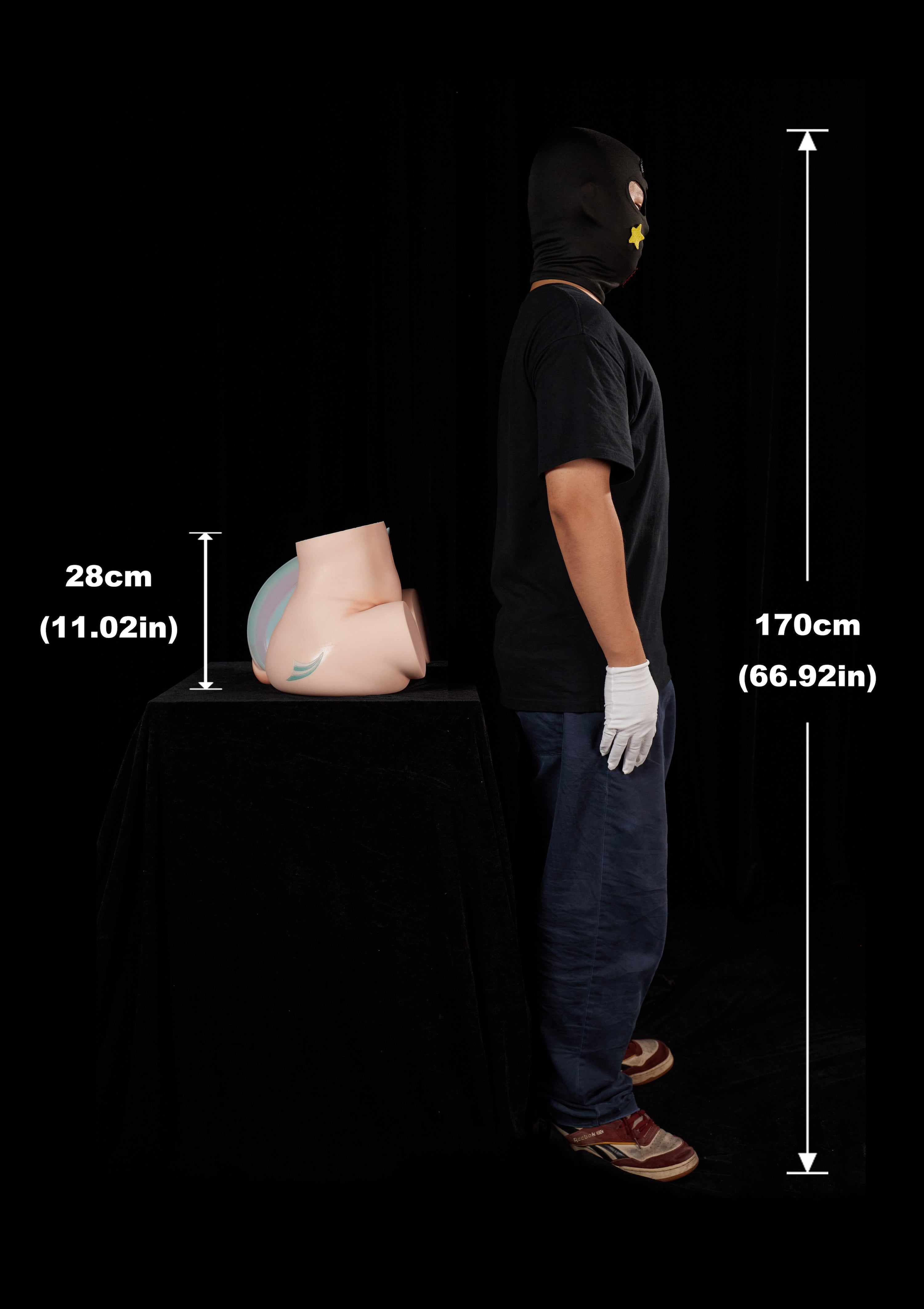Poupée Climax 74 cm/2'4" Or Gros Fesses TPE 