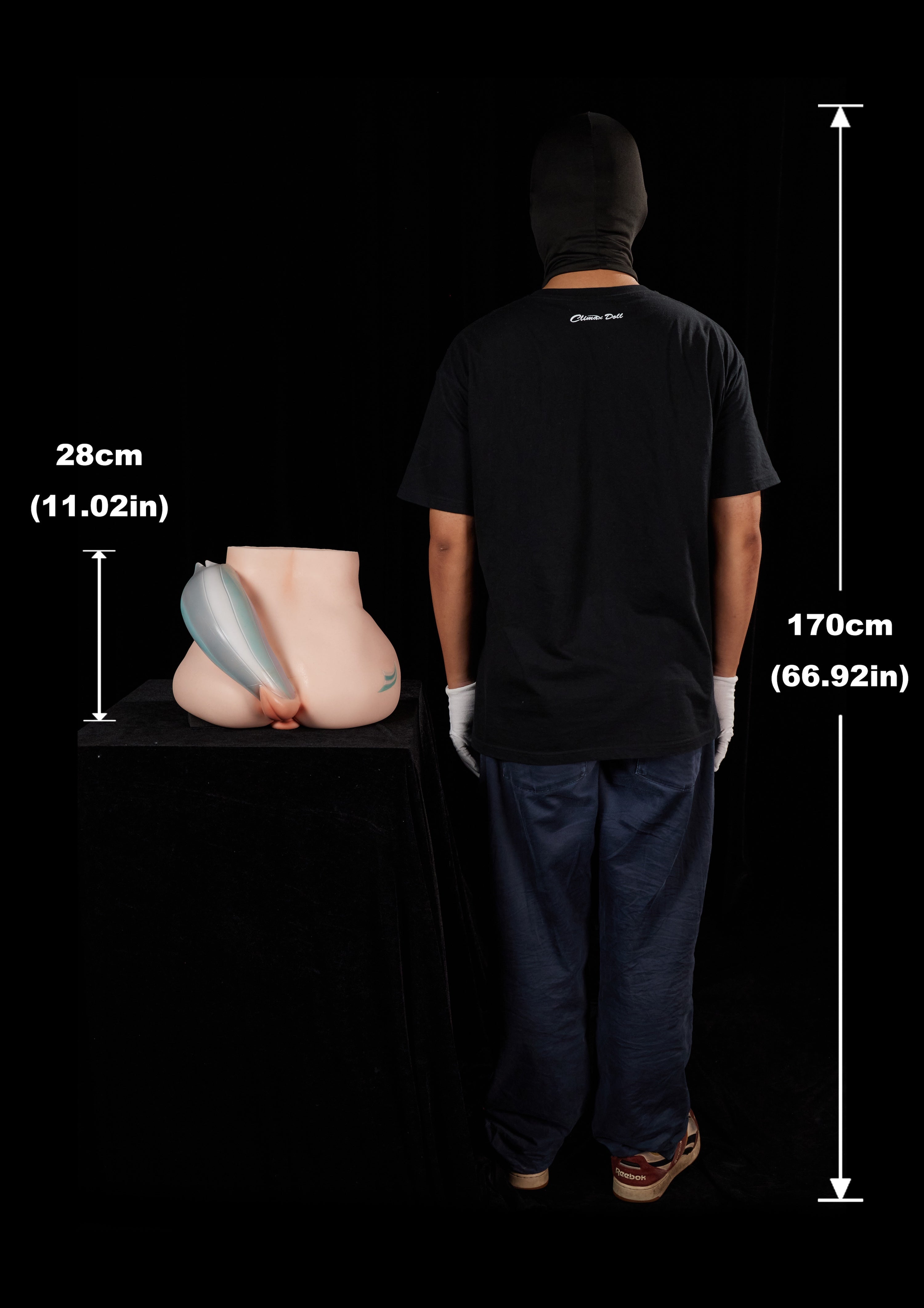 Poupée Climax 74 cm/2'4" Or Gros Fesses TPE 