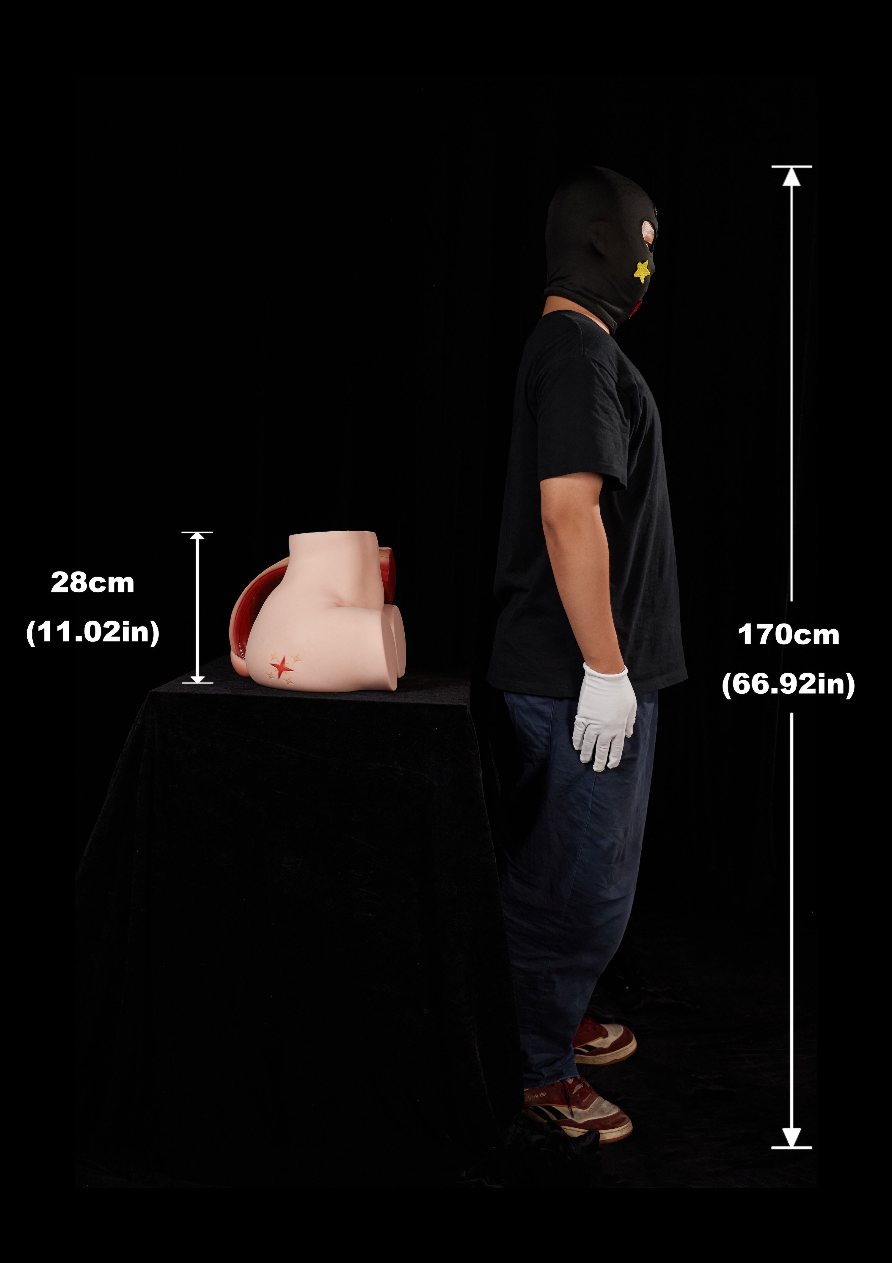 Poupée Climax 74 cm/2'4" Or Gros Fesses TPE 