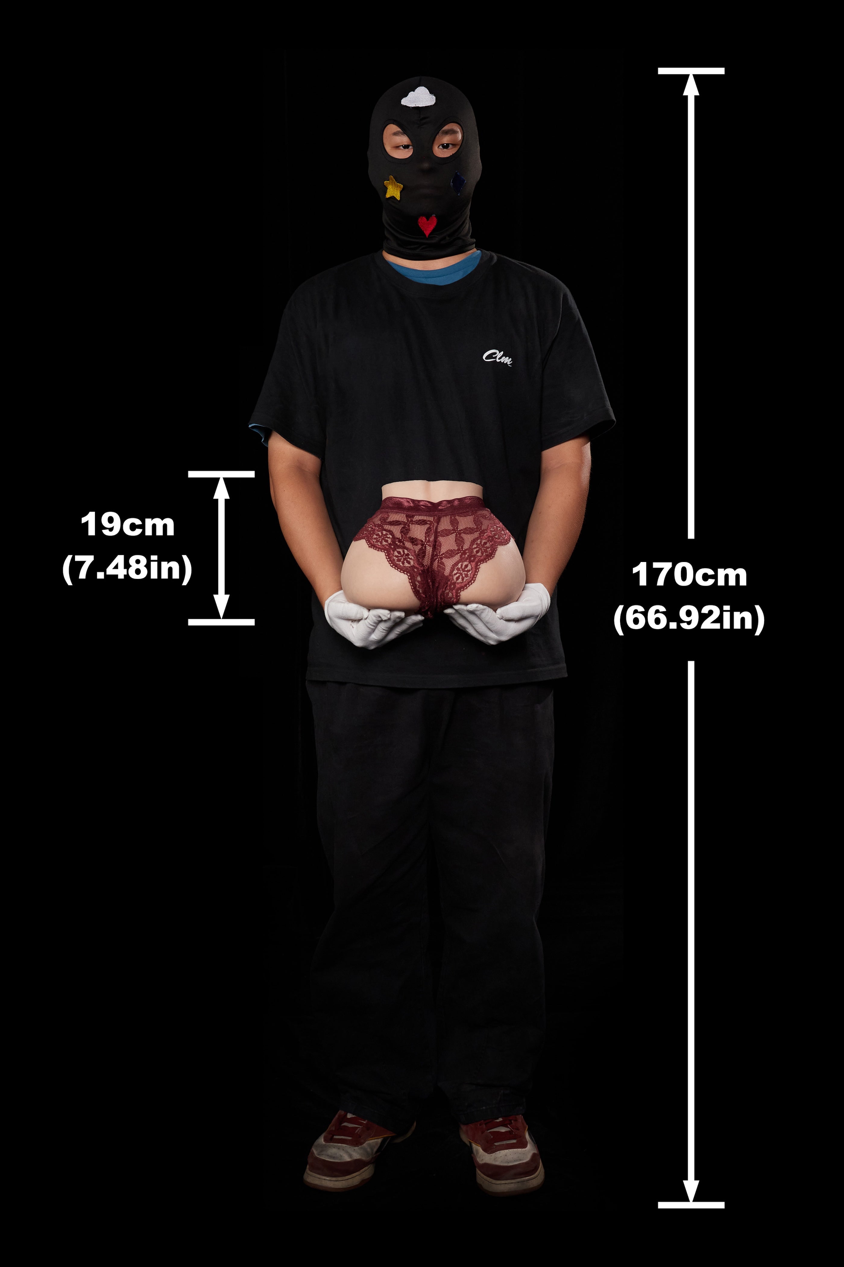 Poupée Climax 74 cm/2'4" Or Gros Fesses TPE 