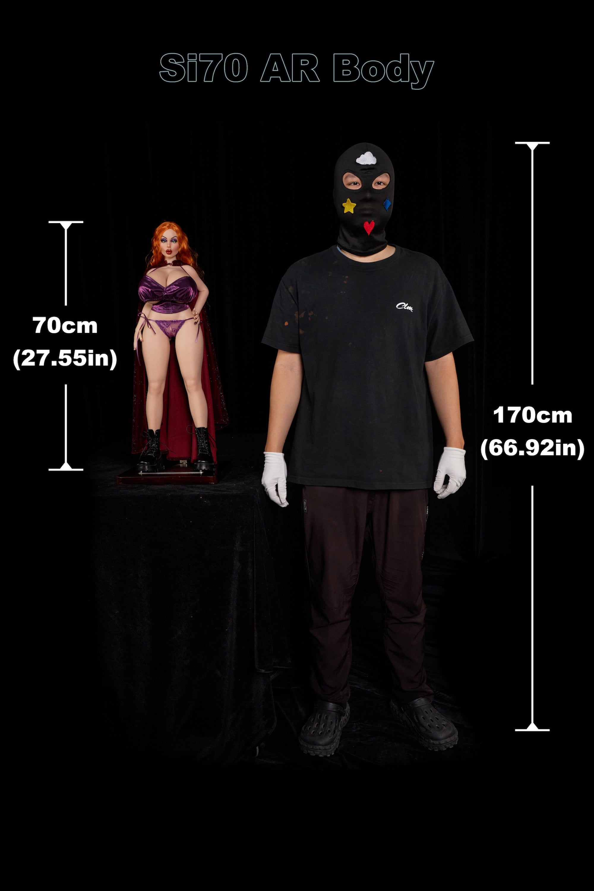 Chace - Climax Doll Poupée en Silicone 70cm/2'4"