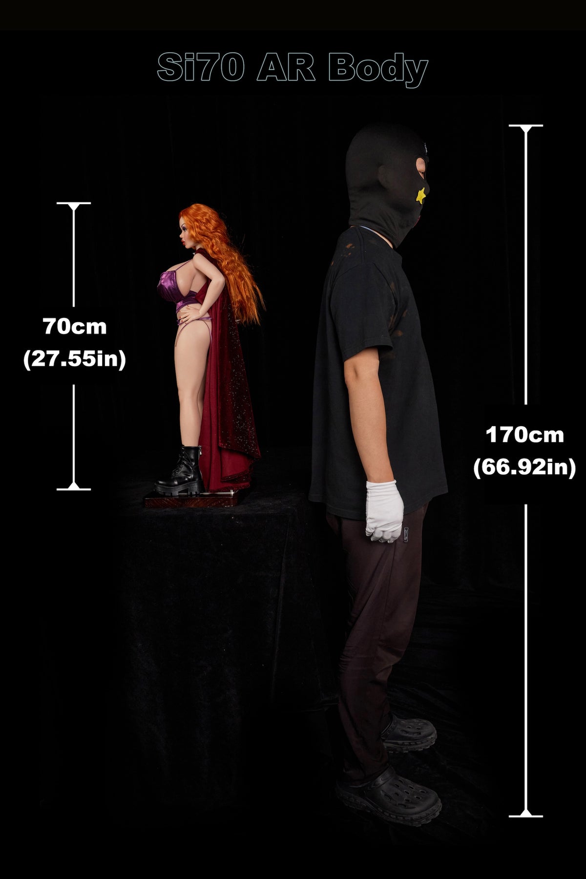 Chace - Climax Doll Poupée en Silicone 70cm/2'4"